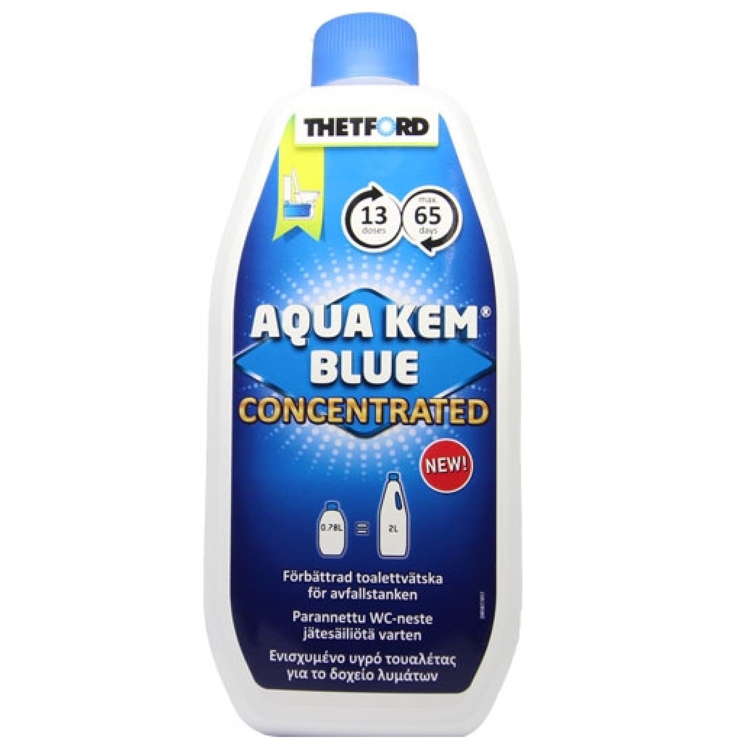 WC-rengöring Thetford Aqua Kem Blue Koncentrat 0.78L