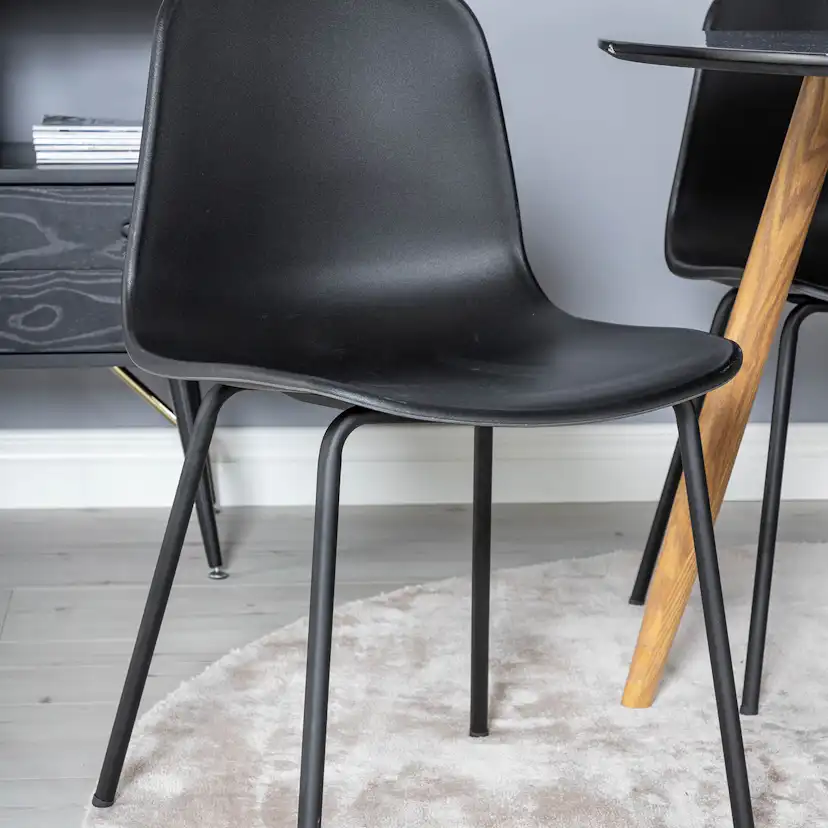 Matgrupp Venture Home Plake med 4 Ardi Stolar Runt