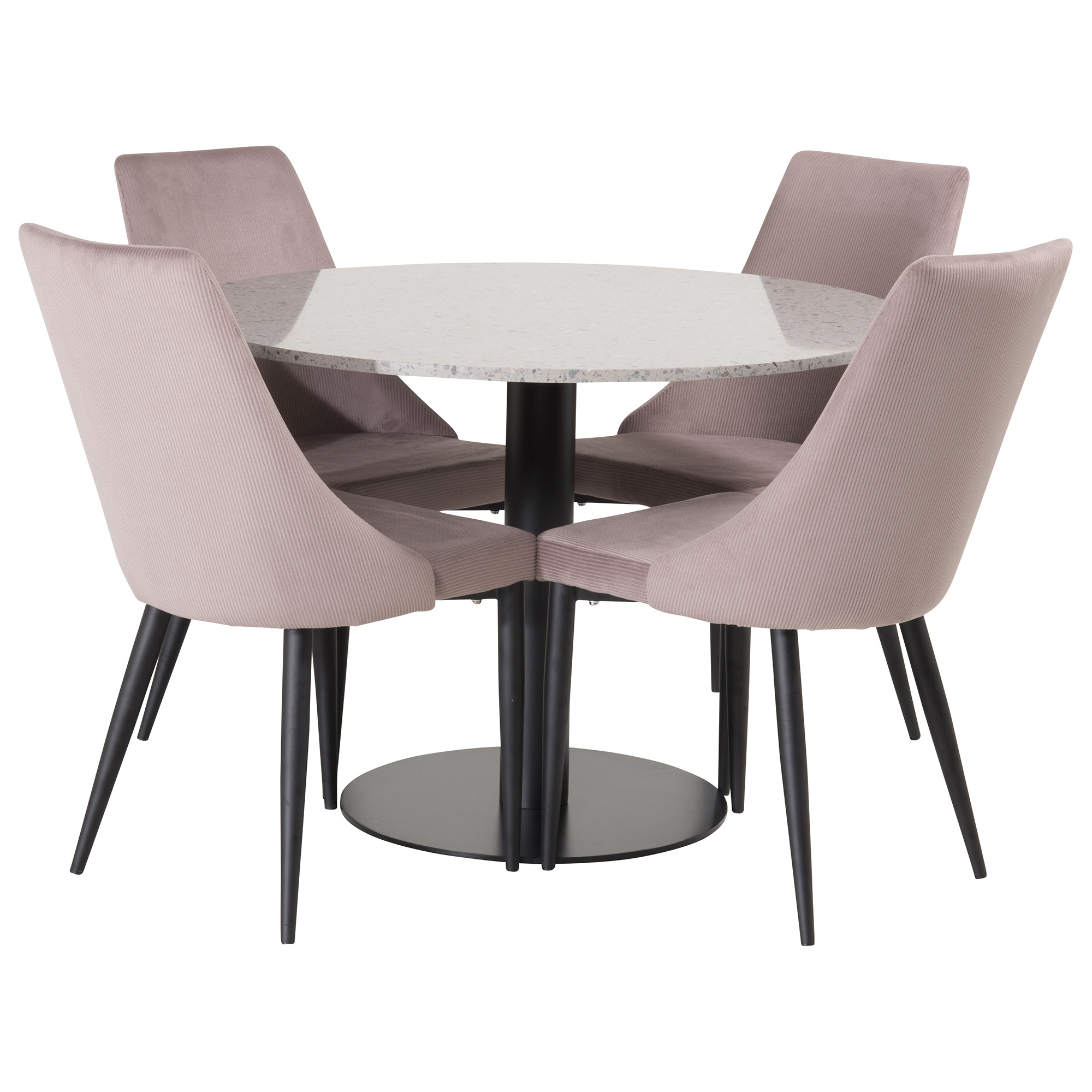 Matgrupp Venture Home Roxanna med 4 Laura Stolar