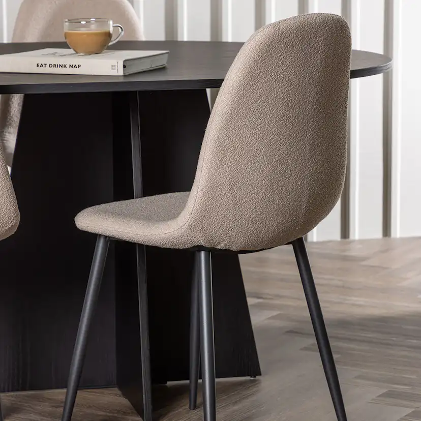 Matgrupp Venture Home Bootcut med 6 st Polar stolar Beige