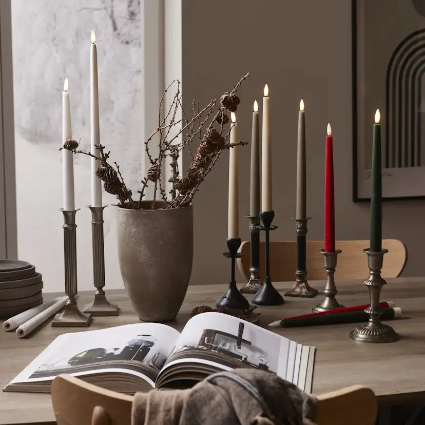 LEDAntikljus2p Flamme Slim Mullvad