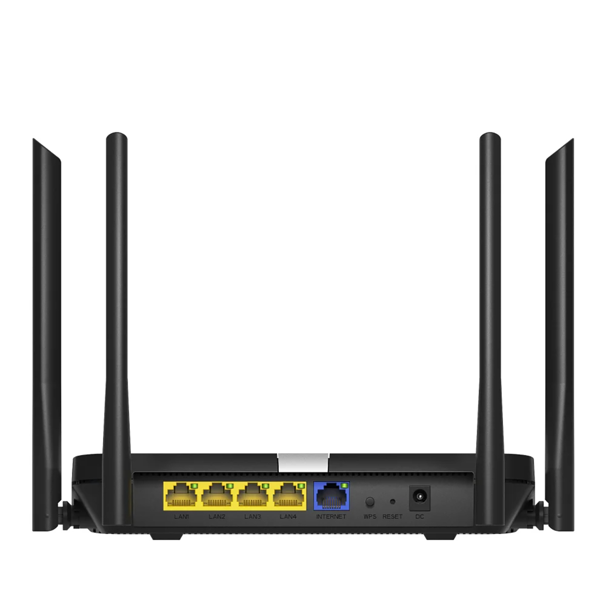 Wi-Fi Router CUDY X6 AX1800 Gigabit Mesh Tillbehör Hemelektronik Svart