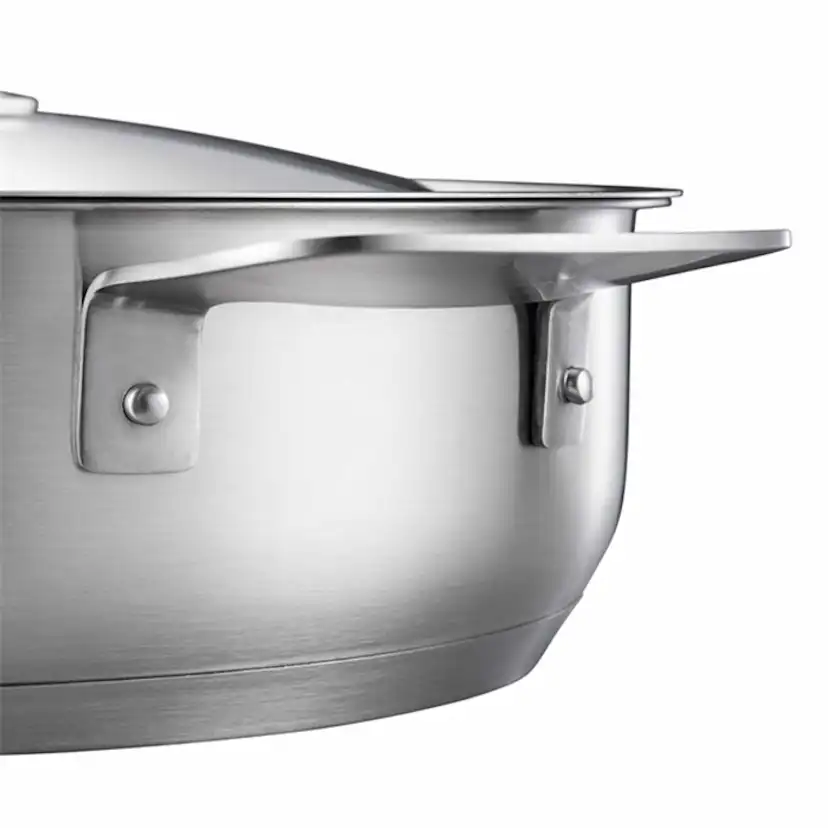 Ugnspanna Fiskars All Steel 28 cm - Tålig Form med Jämn Värmefördelning