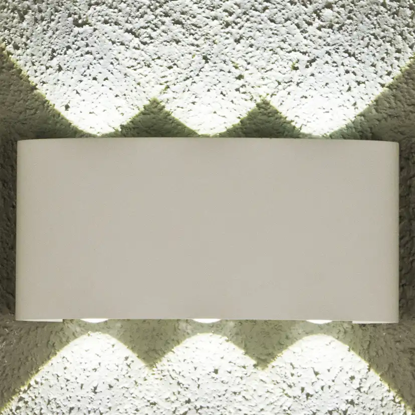 Vägglampa Aneta Triad Vit