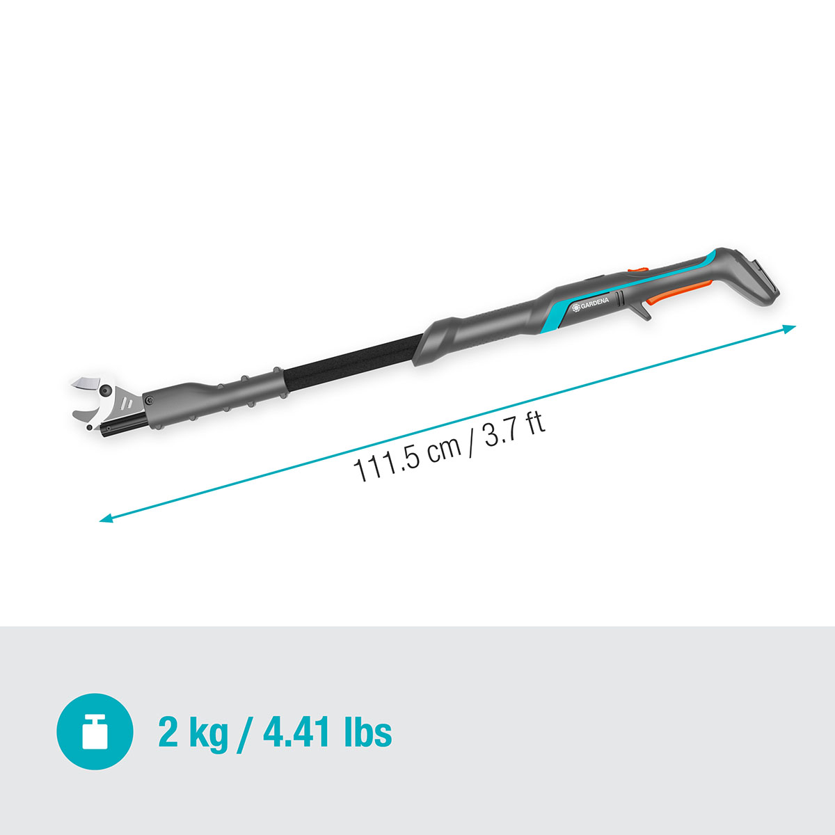Grensax Gardena EasyCut Batteri P4A utan Batteri och Laddare
