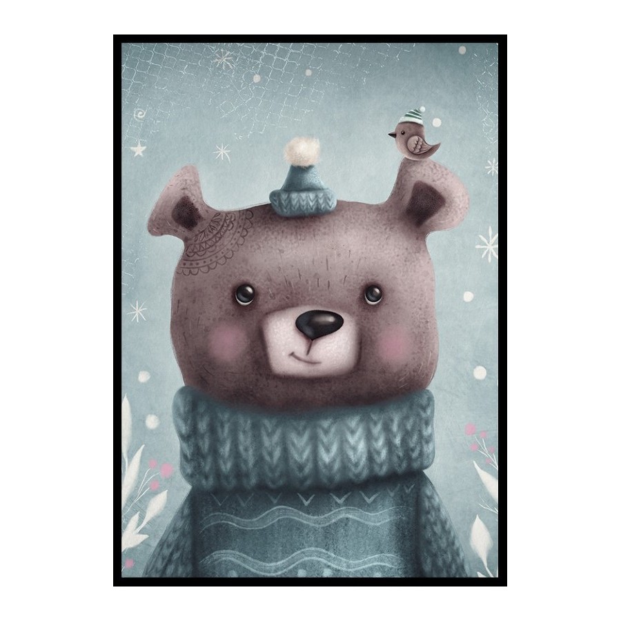 Poster Gallerix Baby Brown Bear
