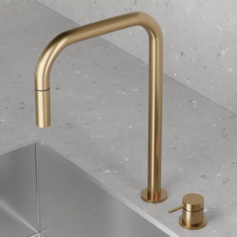 Köksblandare Scandtap Harmonized K2P Square
