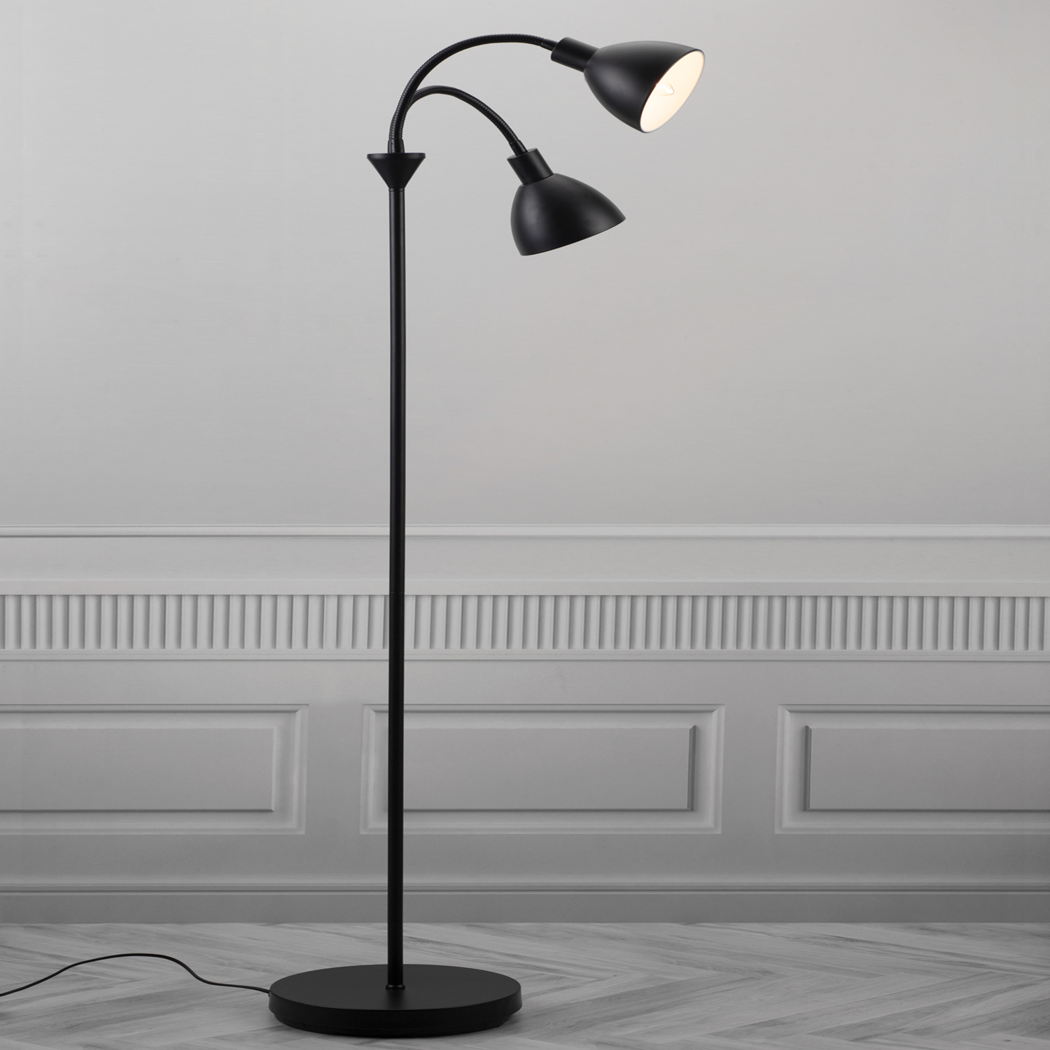 Golvlampa Nordlux Ray Dubbel