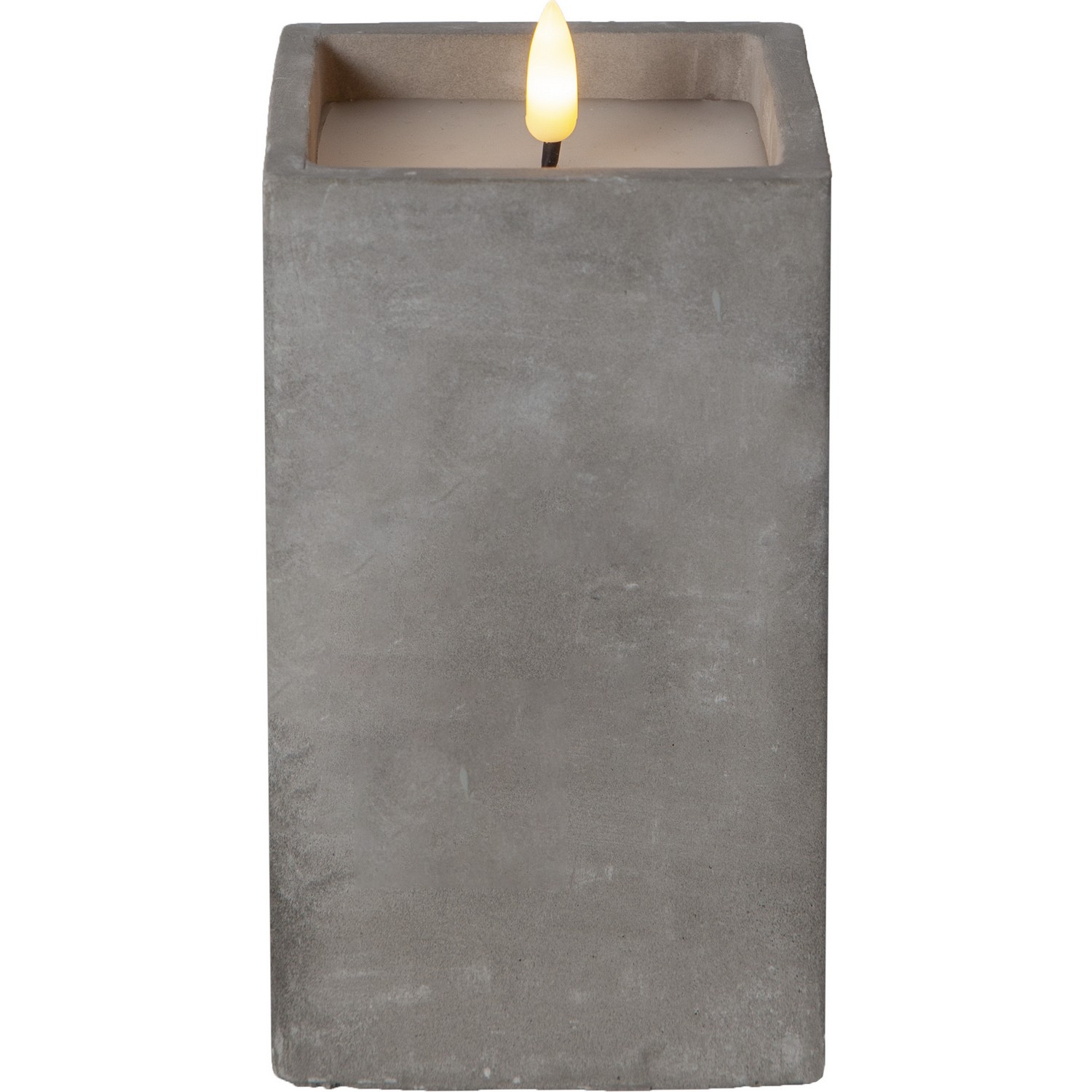 LED Blockljus Flamme Cem 16,5cm Höjd: 165 mm