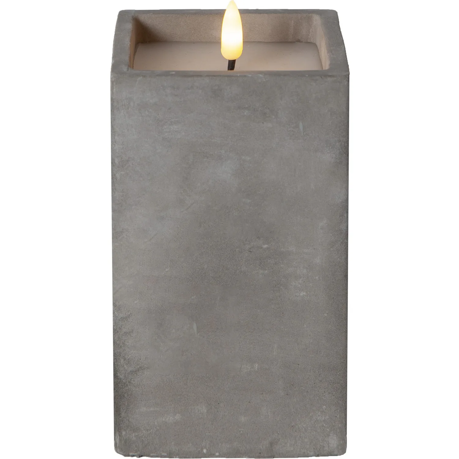 LED Blockljus Flamme Cem 16,5cm Höjd: 165 mm