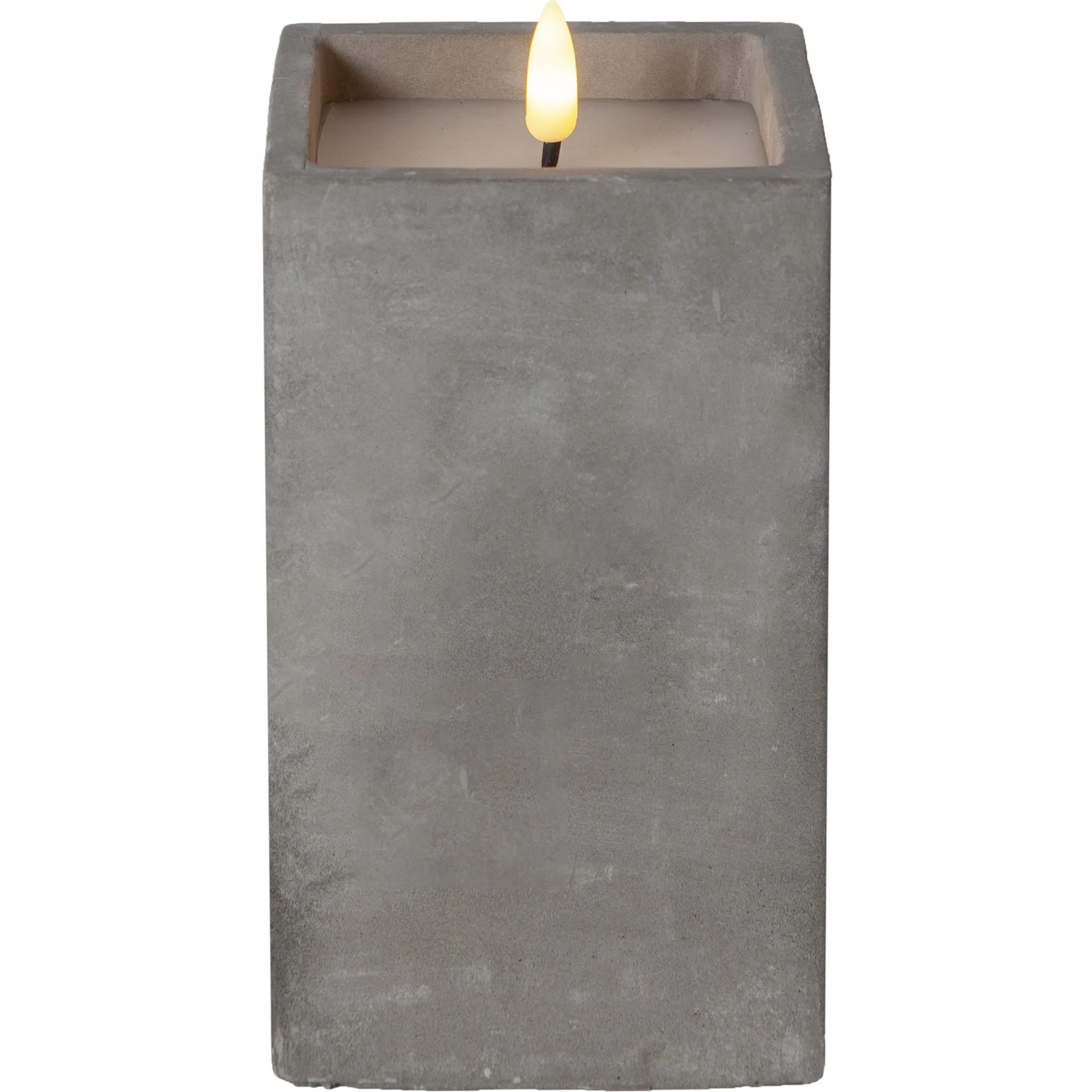 LED Blockljus Flamme Cem 16,5cm Höjd: 165 mm