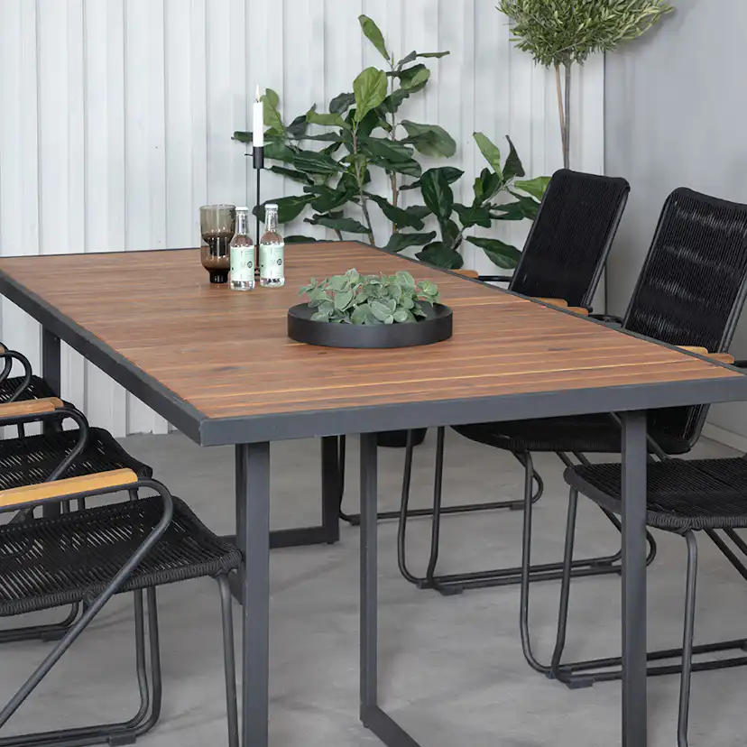 Matgrupp Venture Home King med 6 Billy Karmstolar