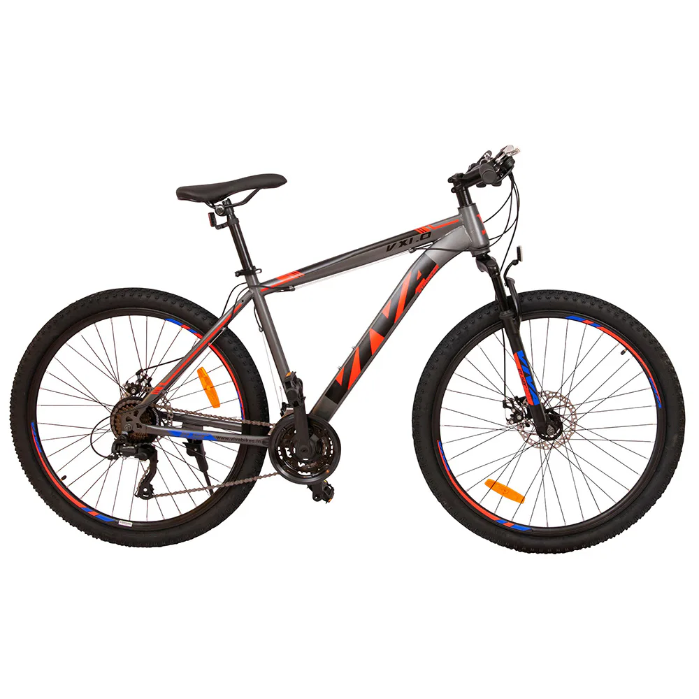Mountainbike Viva Stronger 26" Grå/Röd