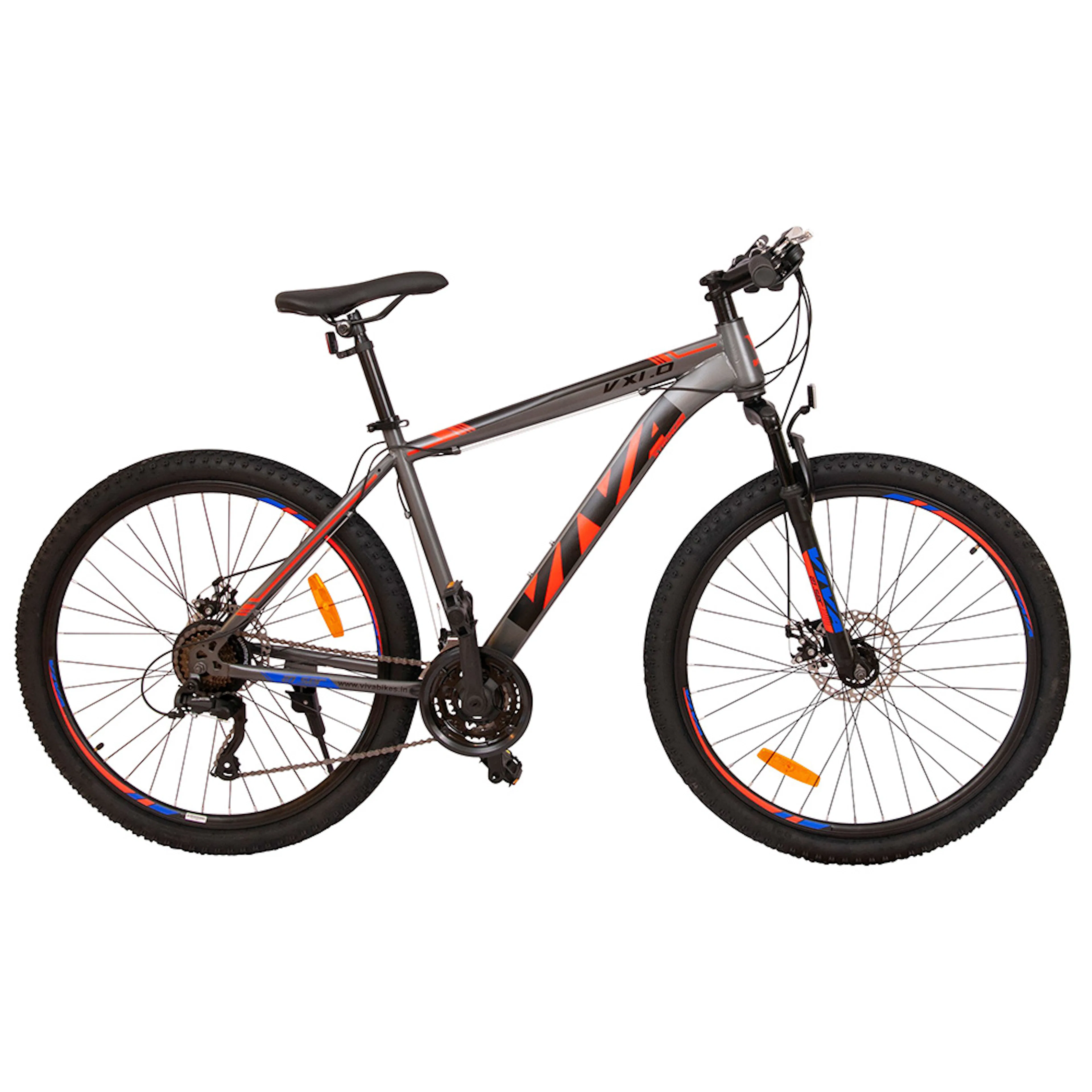 Mountainbike Viva Stronger 26" Grå/Röd