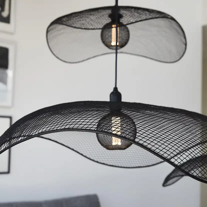 Vivi taklampa Svart 79cm m sladd Bredd: 790 mm