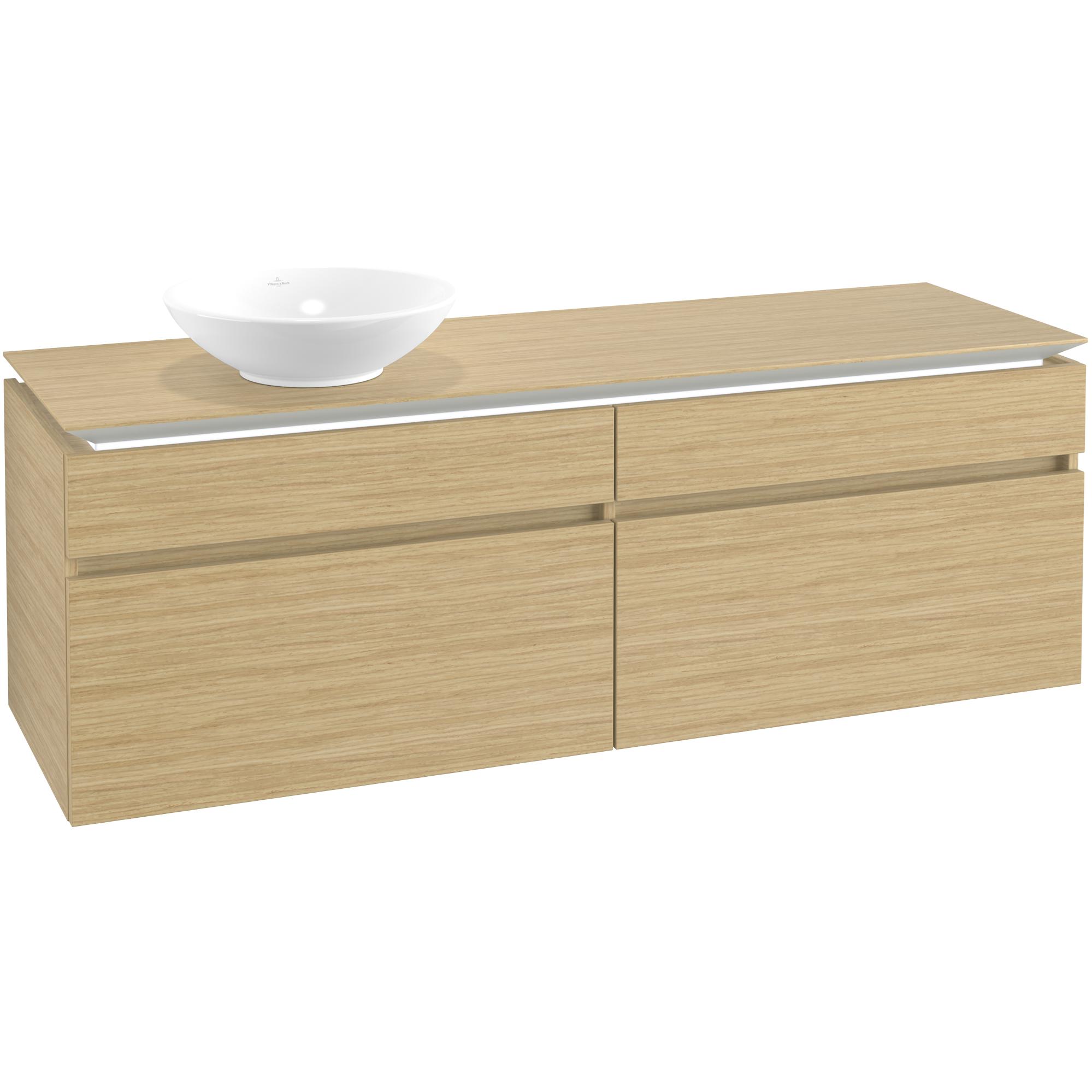 Tvättställsskåp Villeroy & Boch Legato 1600 med 4 Lådor för Fristående Tvättställ