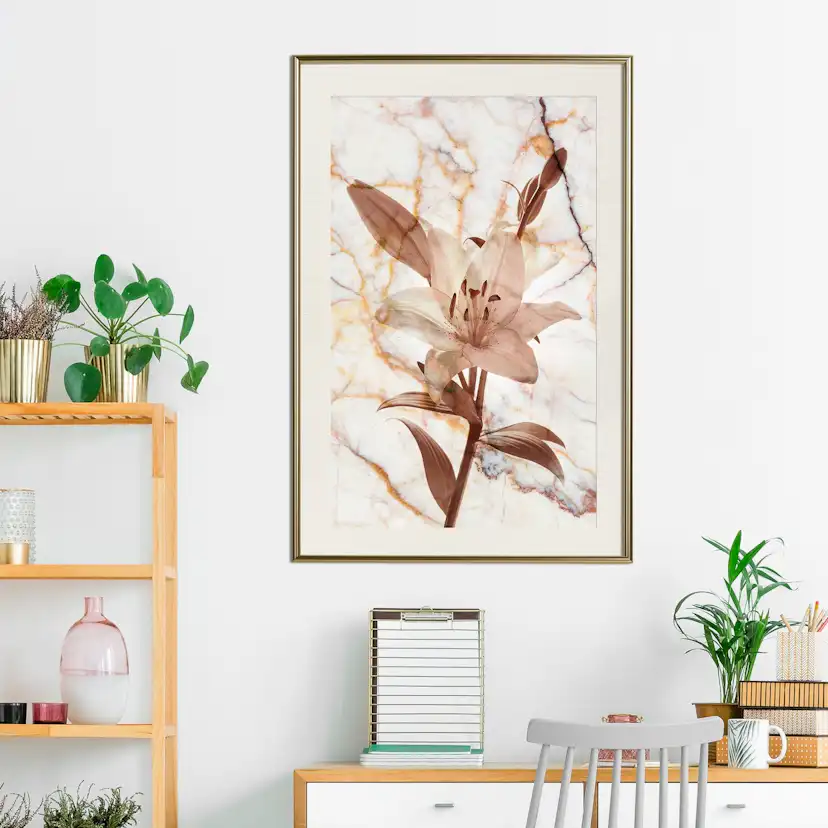 Poster Artgeist Affisch Milan Lily