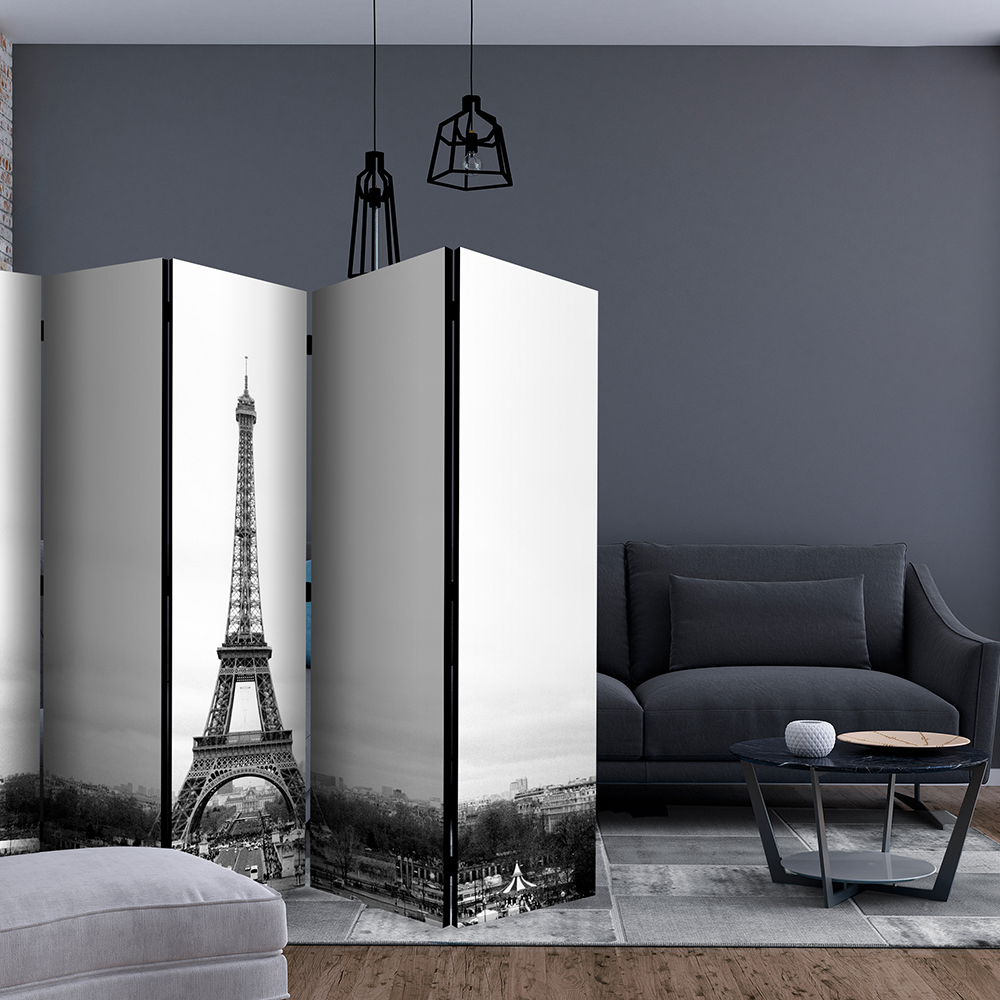 Rumsavdelare Skärmvägg Arkiio Paris: Black And White Photography II 225x172 cm
