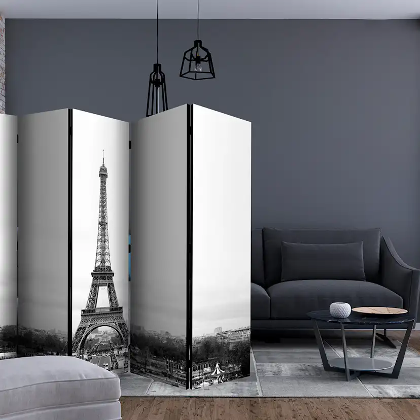 Rumsavdelare Skärmvägg Arkiio Paris: Black And White Photography II 225x172 cm