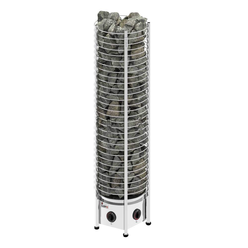 Elektriskt Bastuaggregat SAWO Tower Round 3P-1P