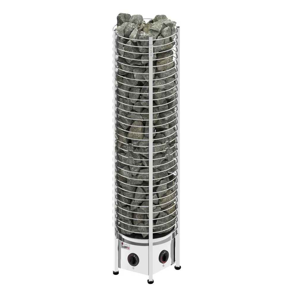 Elektriskt Bastuaggregat SAWO Tower Round 3P-1P