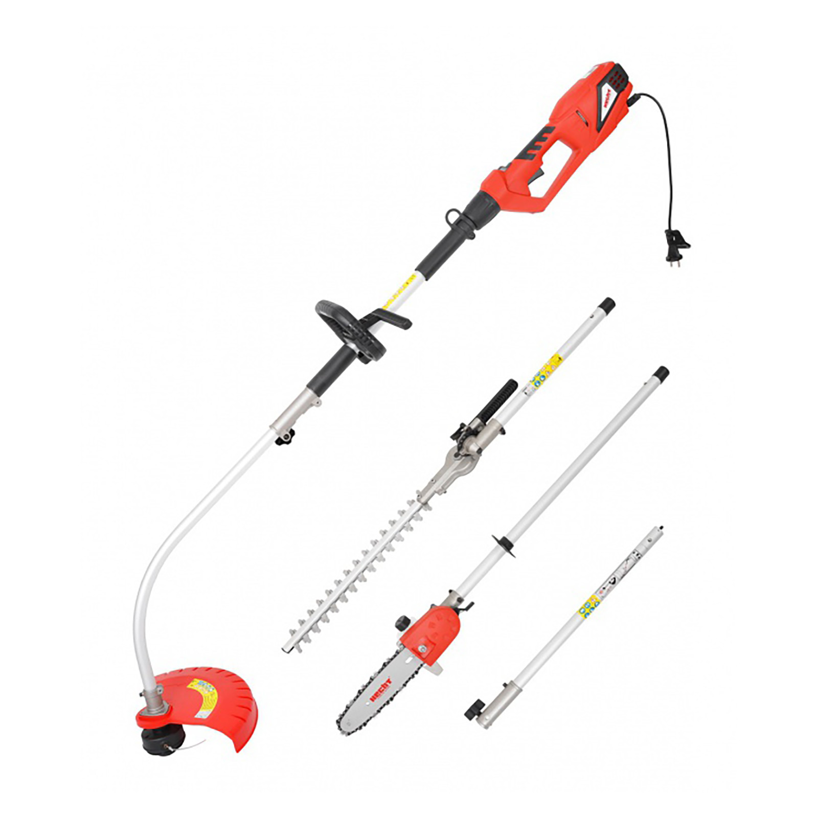 Multiverktyg HECHT Trimmer, Häcksax och Grensåg 900 W