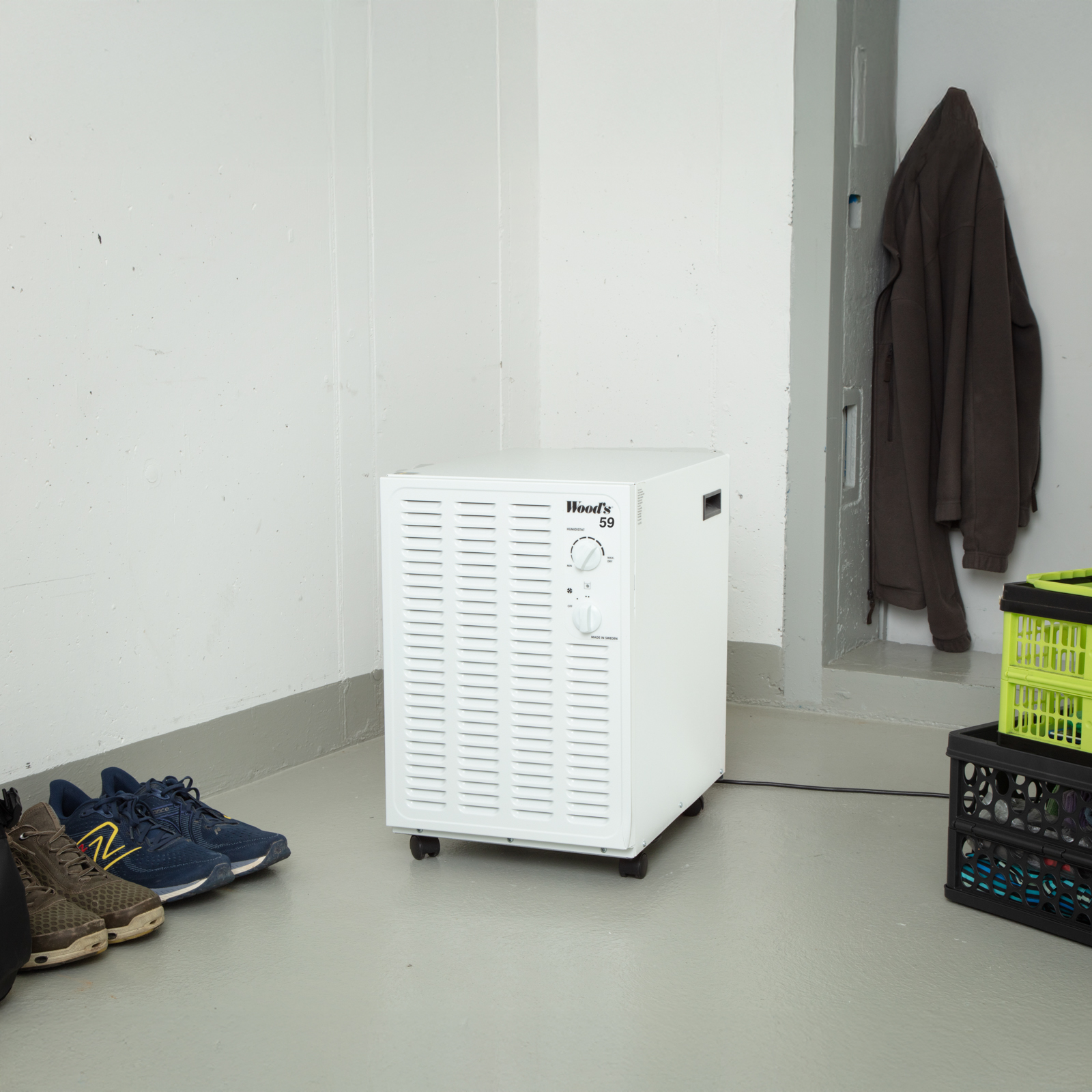 Avfuktare Wood’s SW59FW För Källare och Garage