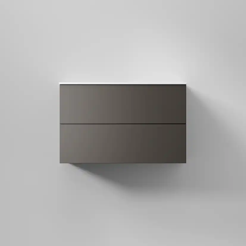 Tvättställsskåp INR Core Solid med 2 Lådor