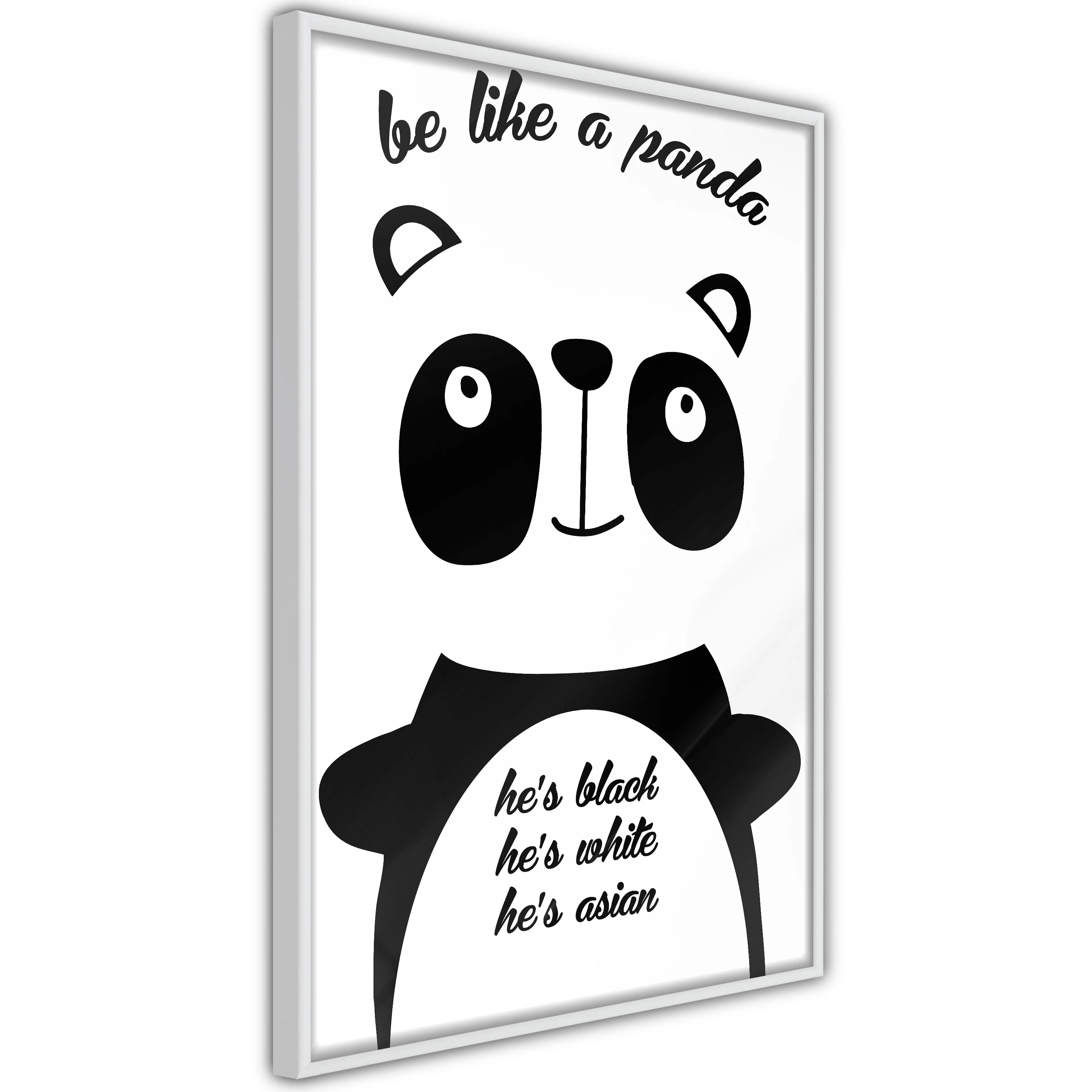 Poster Artgeist Affisch Be Like a Panda