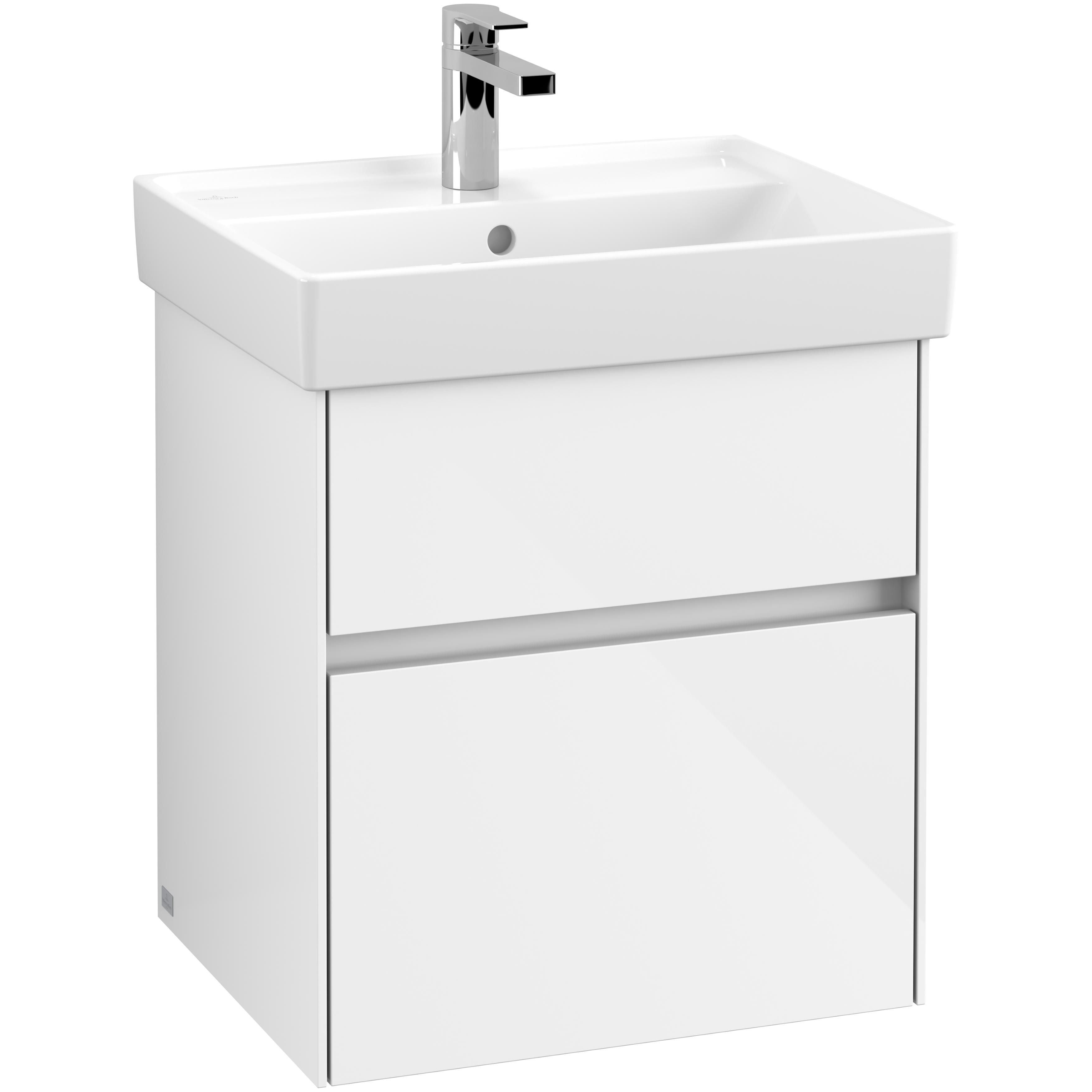 Tvättställsskåp Villeroy & Boch Collaro med 2 Lådor för Inbyggt Tvättställ
