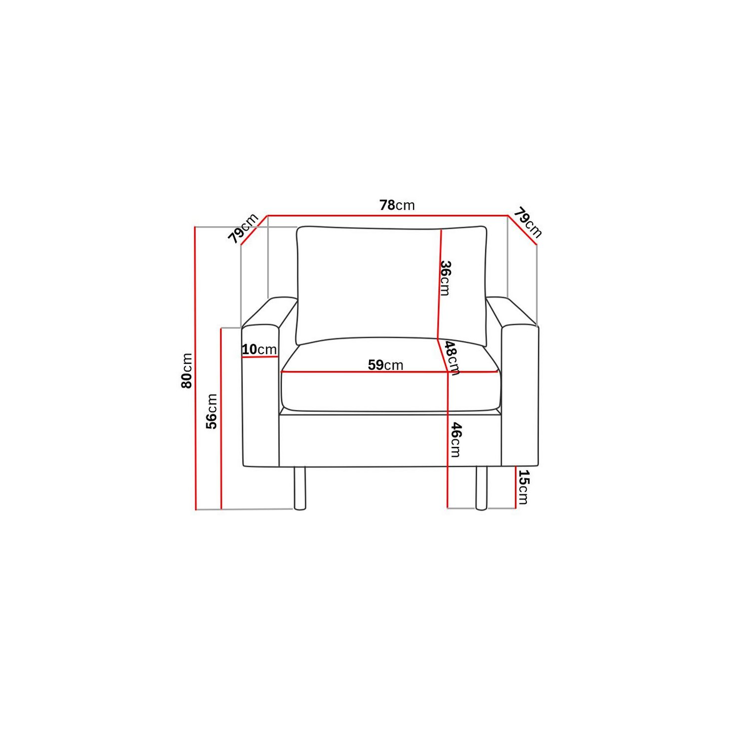 Fåtölj Scandinavian Choice Peppe