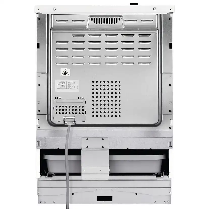 Induktionsspis Electrolux LKI64404SW med Självrengörande Ugn och Hob2Hood