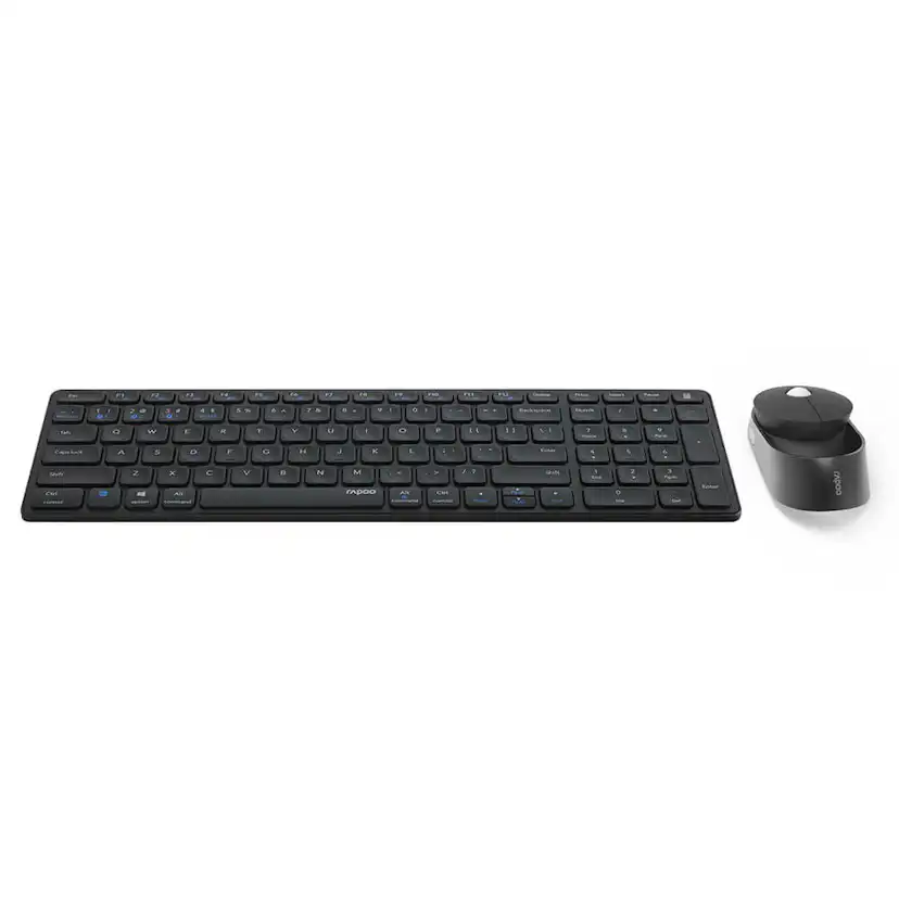Tangentbord/Mus Set RAPOO 9750M Multi-Mode Trådlös
