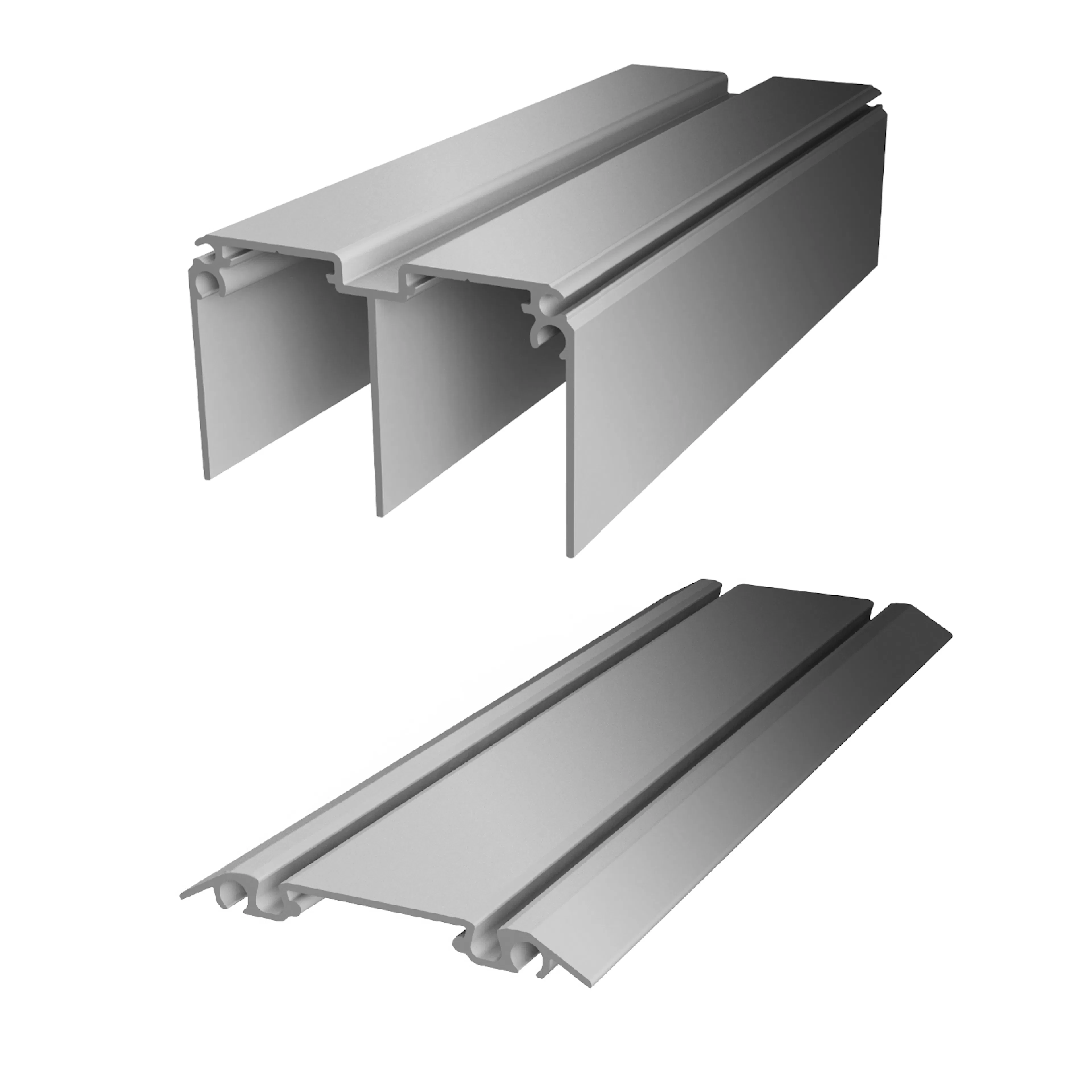 Decotique tak o golvskena aluminium 2692mm  silver Längd: 2692 mm