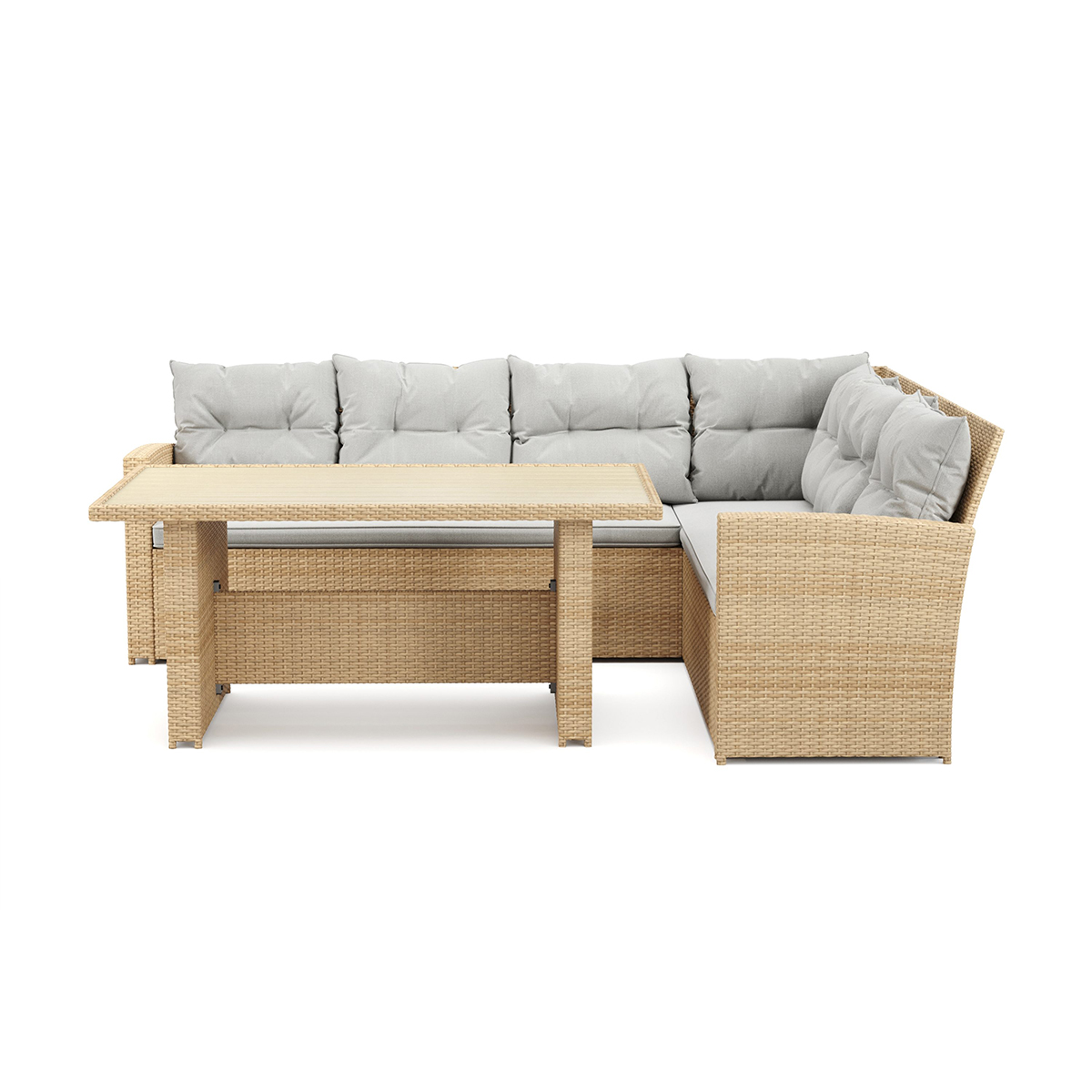 Loungegrupp Comfort Garden James Loungegrupp Utomhus – 5-sits Soffgrupp i Konstrotting