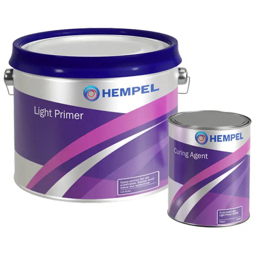 Hempel Light Primer Stone Grey 2,25L Volym: 2,25 l, Utförande: Grå