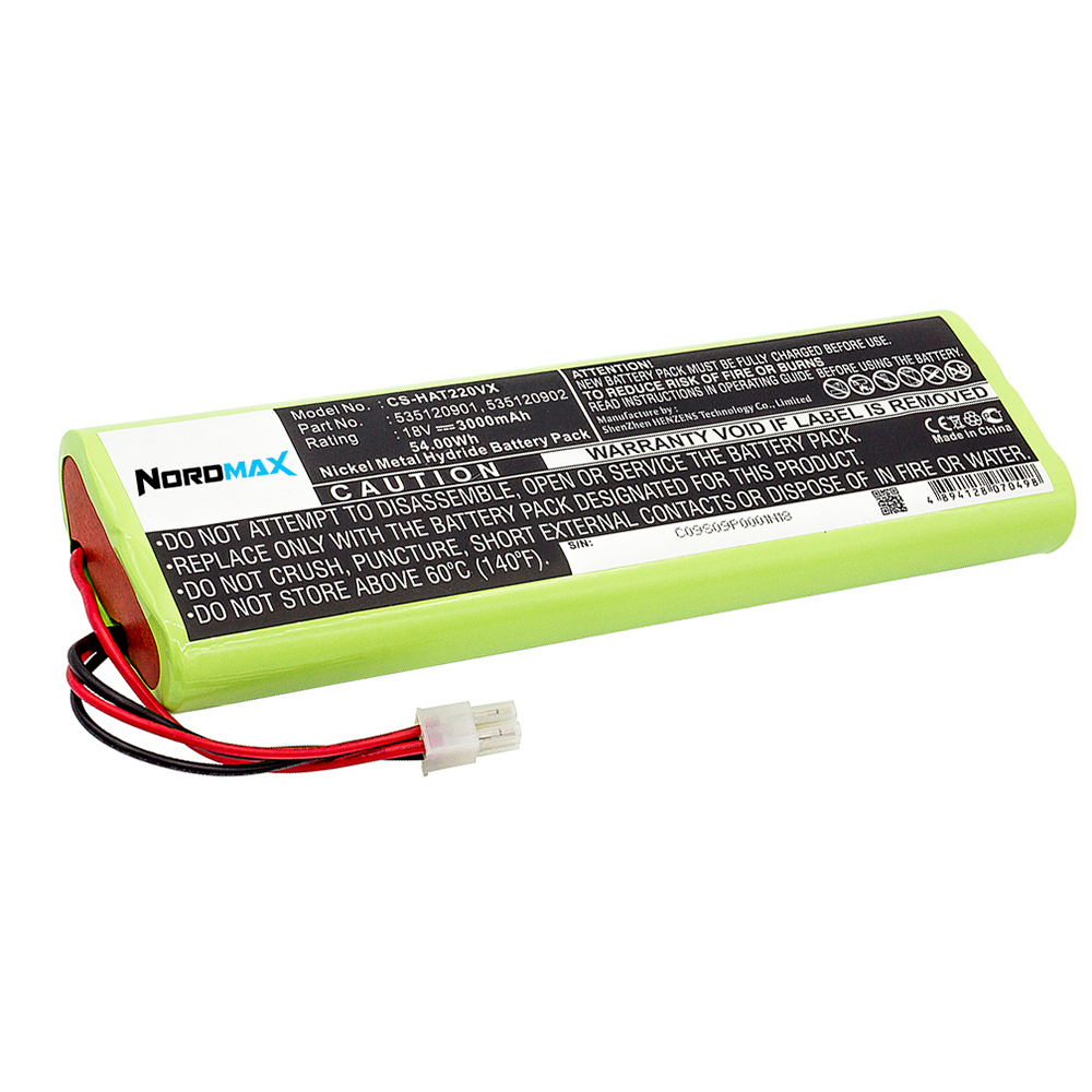 Batteri Nordmax Robotgräsklippare (Ni-Mh 18V 3Ah)