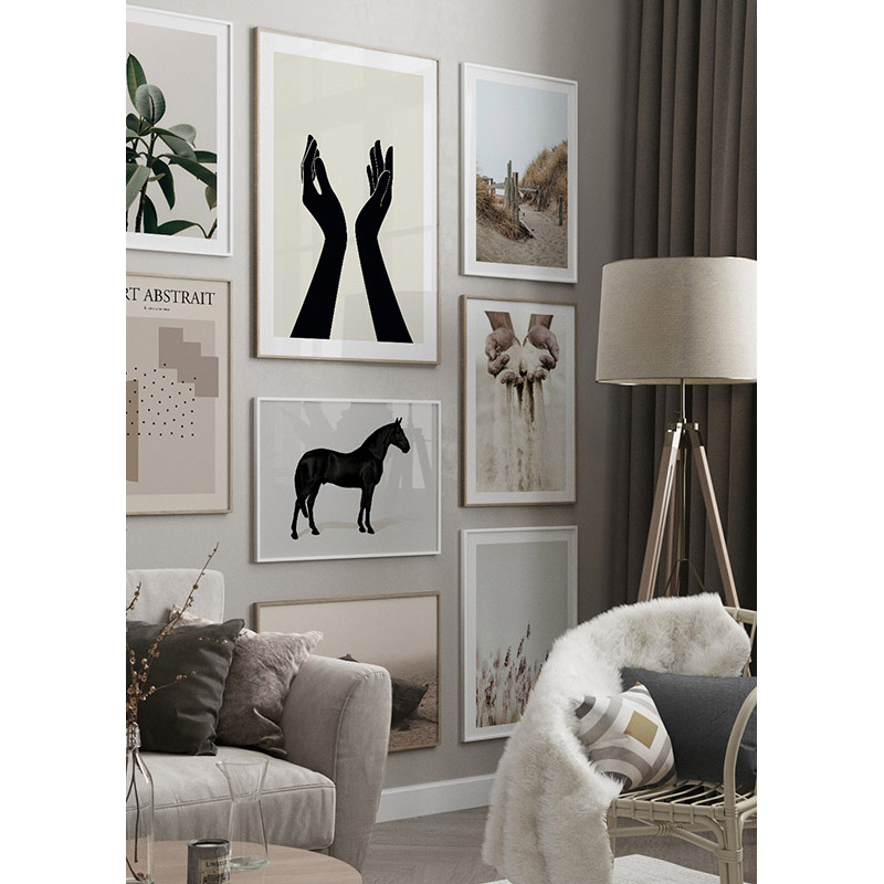 Poster Gallerix Abstract Hands