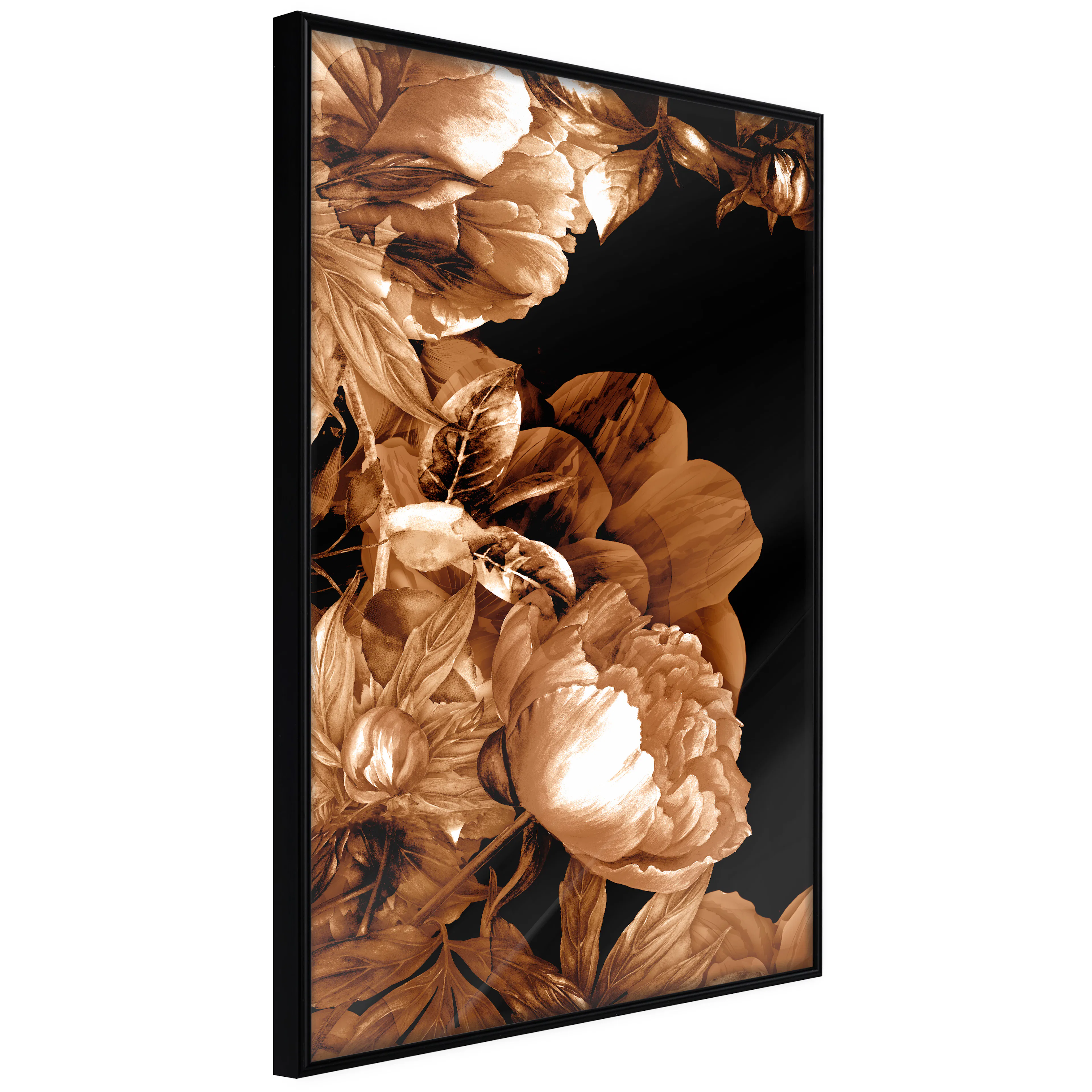 Affisch - Hot Night [Poster] 30x45 Svart ram, 30x45 cm