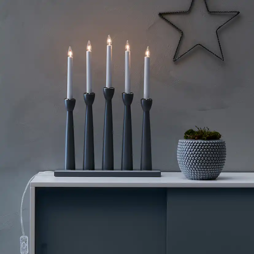 Adventsljusstake Markslöjd Måseskär