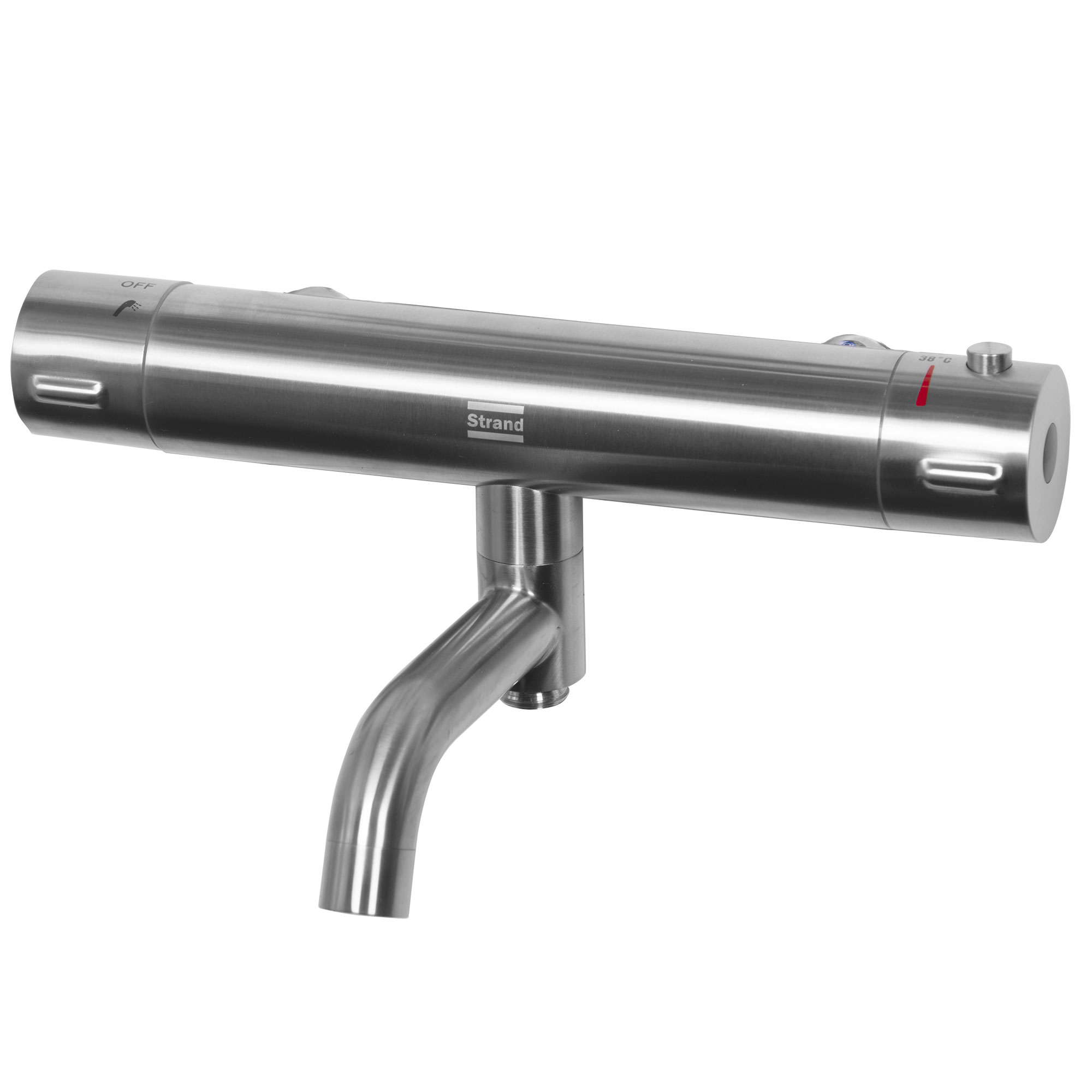 Dusch- och Badkarsblandare Strand Stainless Titan TI-310W
