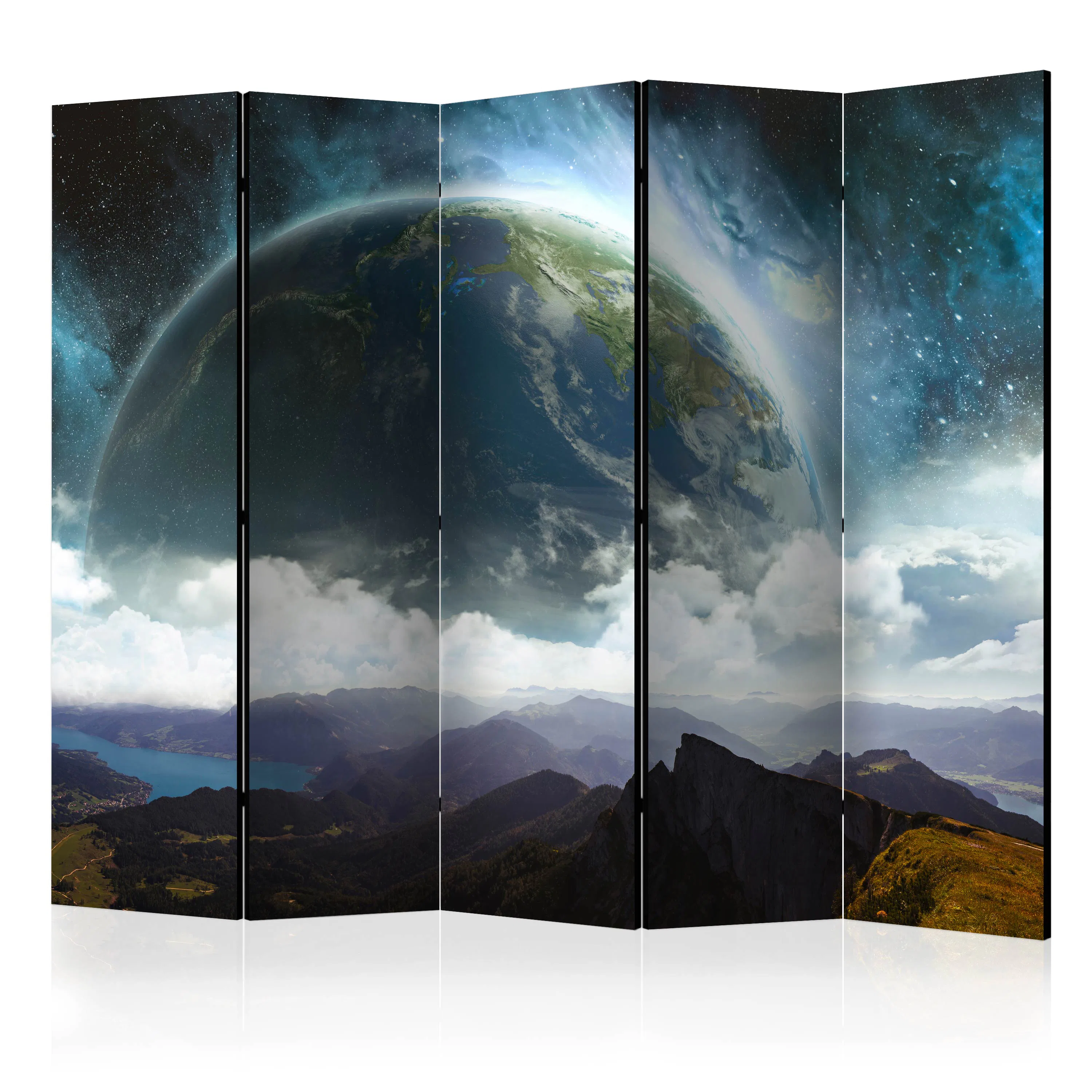 Rumsavdelare Skärmvägg Arkiio Earth II 225x172 cm
