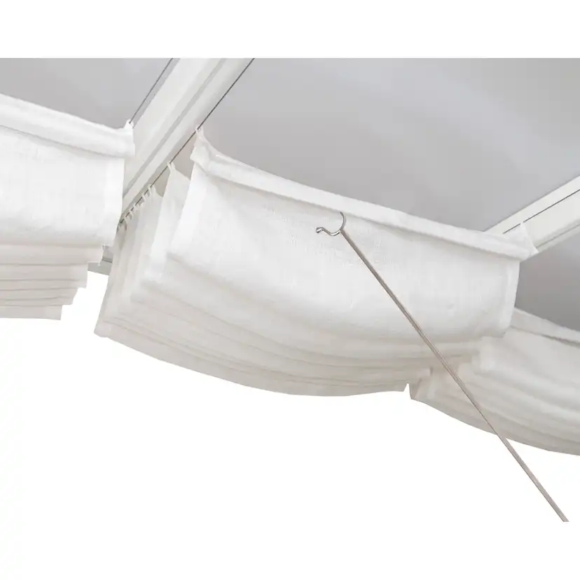 Persienn Canopia by Palram Skuggkit Vit Till Pergola 3 x 9,15 m