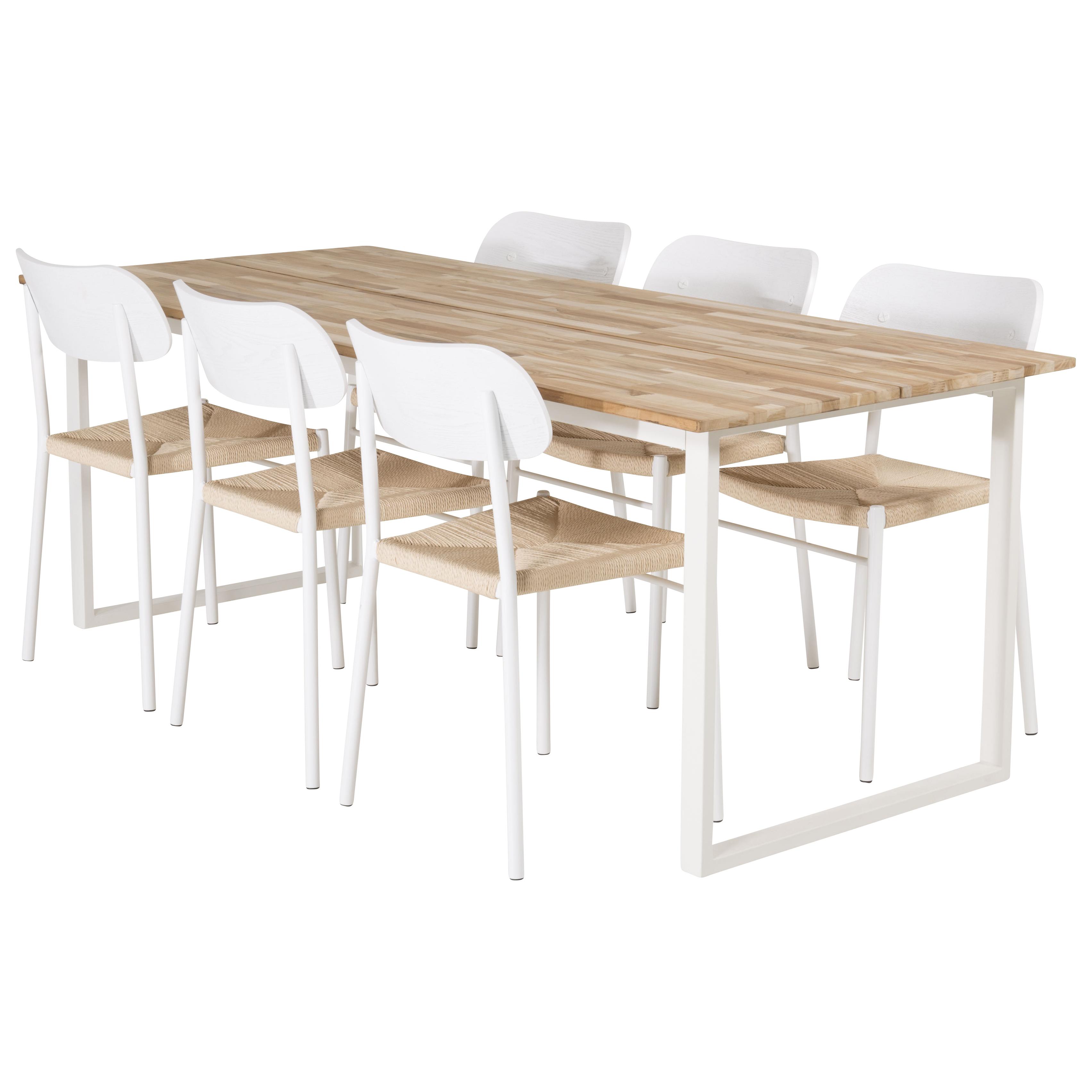 Matgrupp Venture Home Cornelia med 6 Peggy Stolar