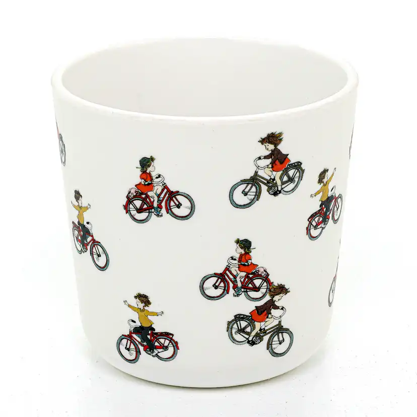 Barnmugg Rätt Start Lotta På Bråkmakargatan Stor (cykel)