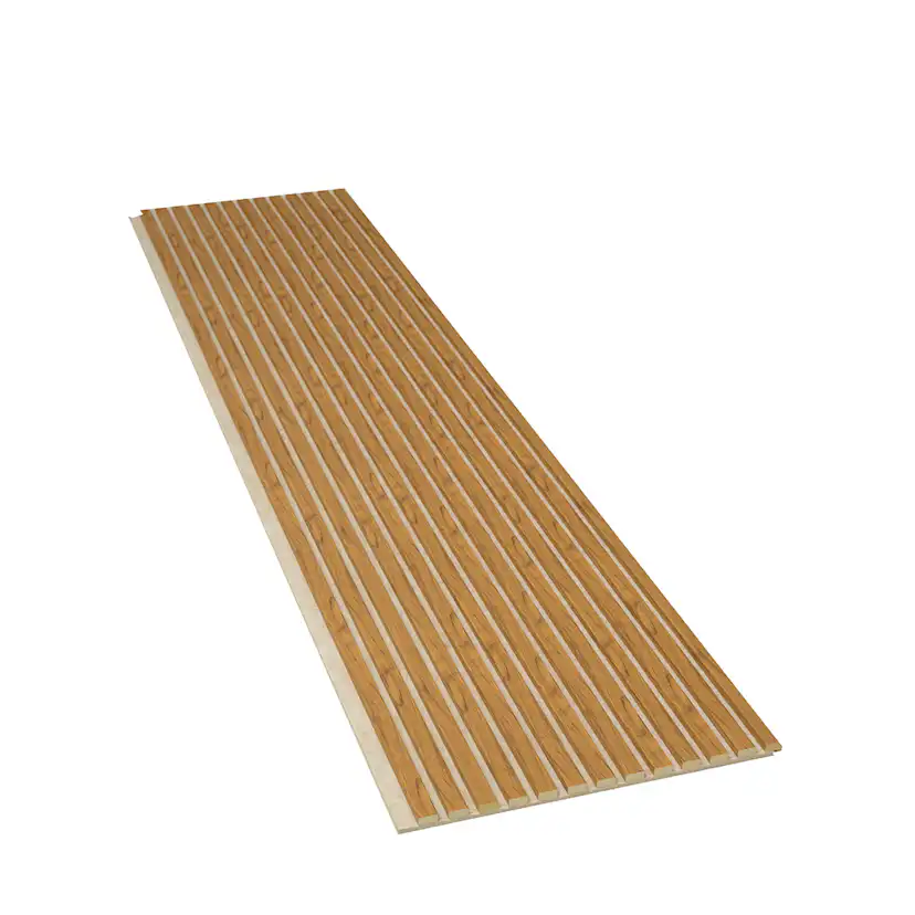 Akustikpanel Lundbergs SPA Beige Filt 2680x615x24 mm
