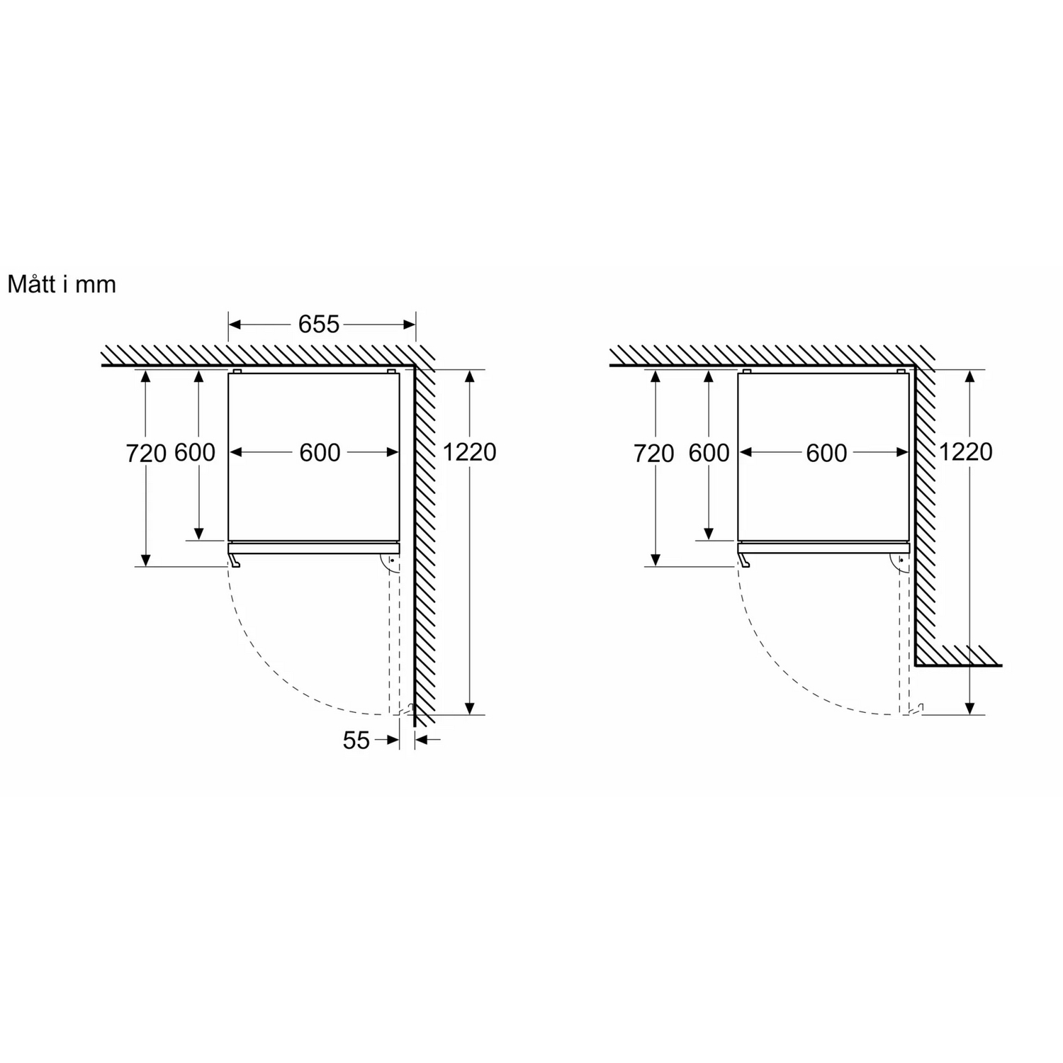 Kyl/frys Bosch KGN39AWCT Serie 6 Energiklass C