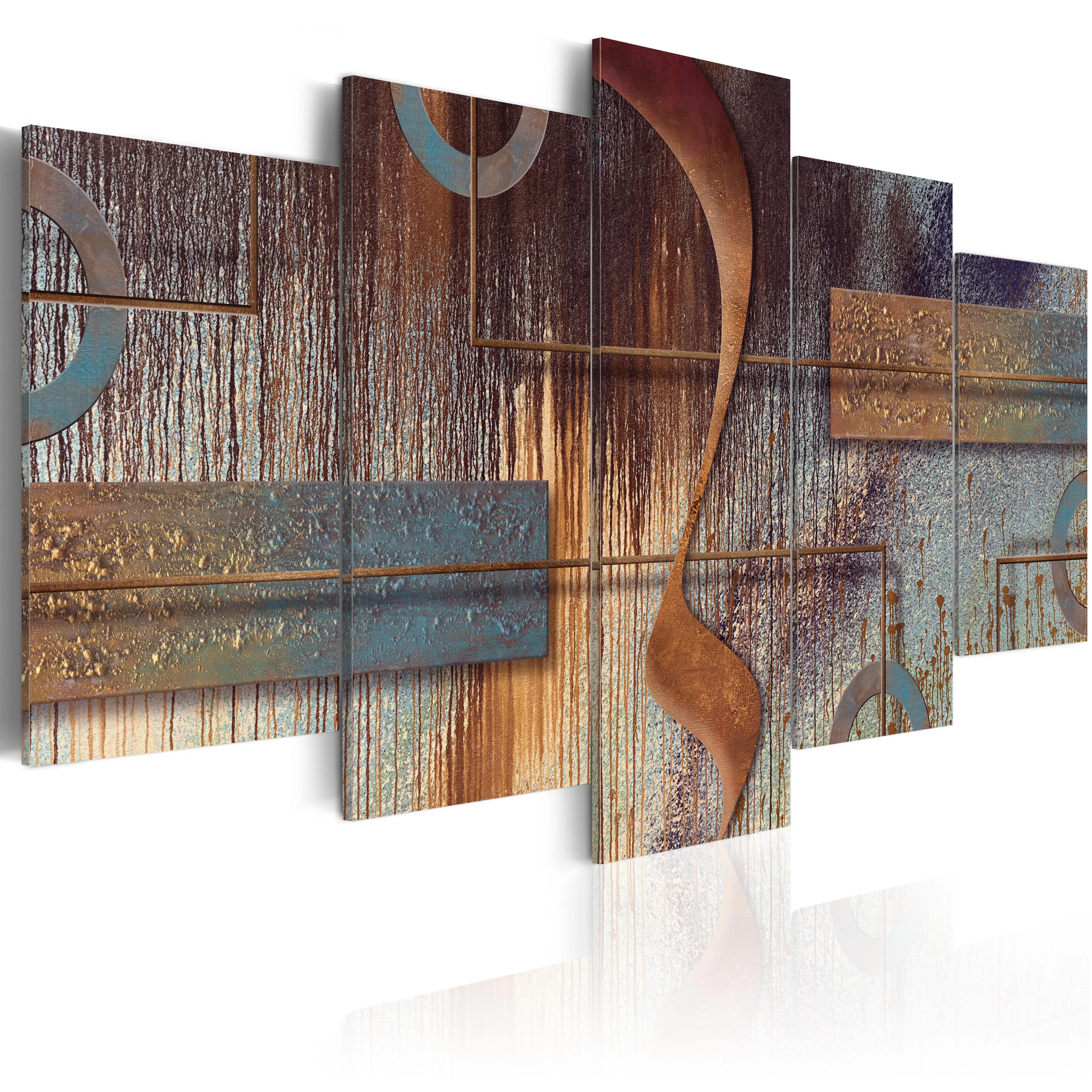 Foto på akryl - Oriental Composition [Glass] 100x50 Mått: 100x50 cm