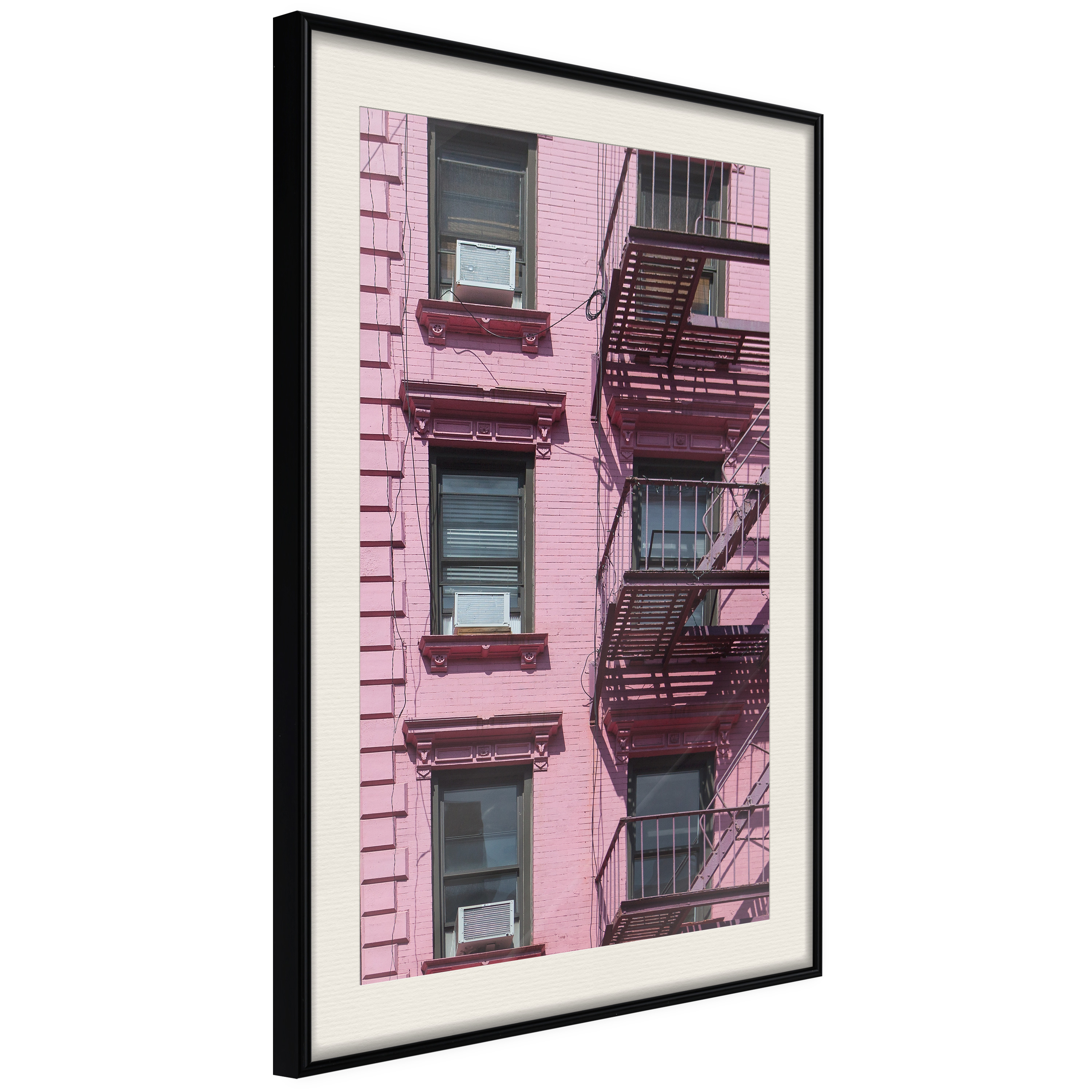 Poster Artgeist Affisch Fire Stairs