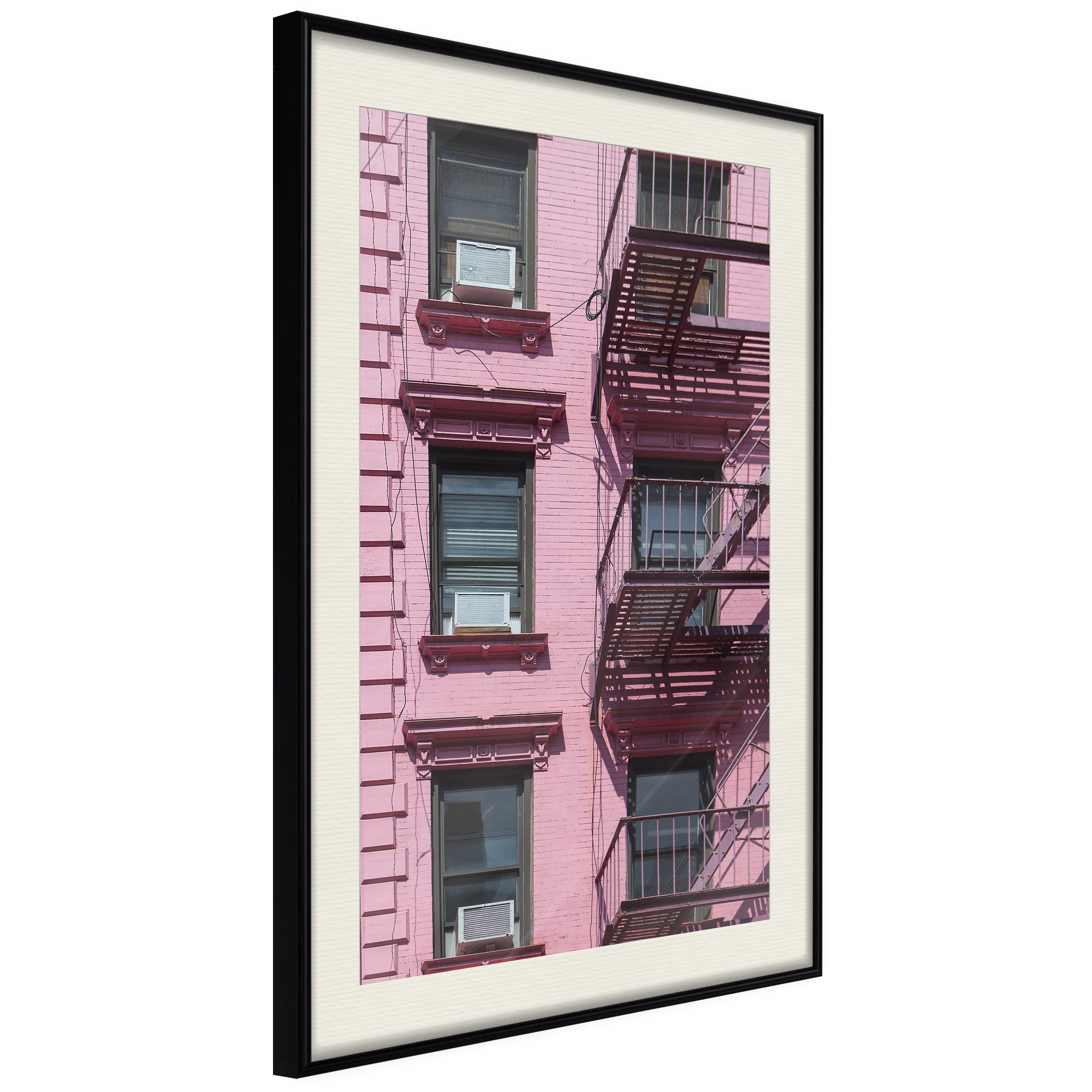 Poster Artgeist Affisch Fire Stairs